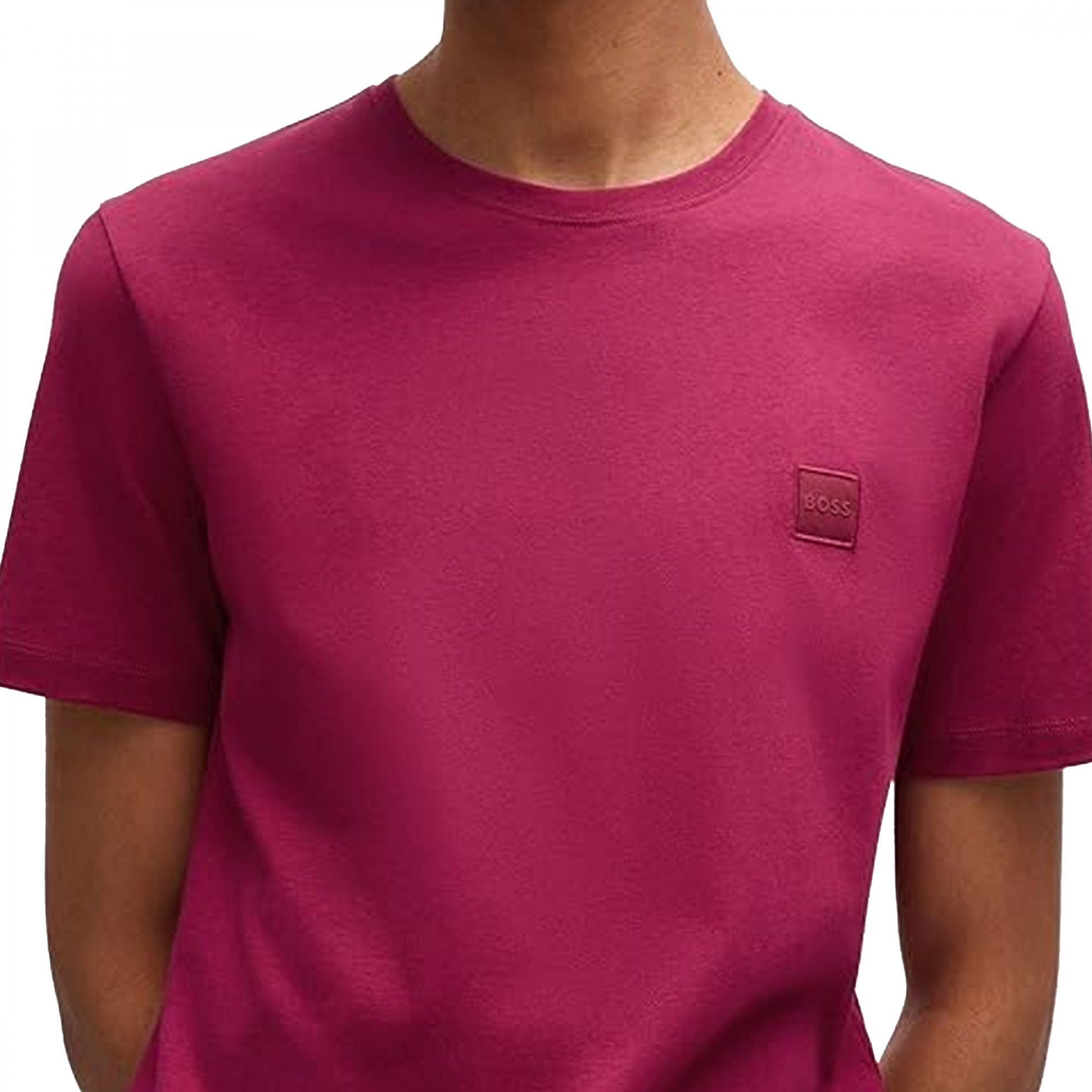 Hugo Boss Tales Plain T-Shirt Open Red 640 50508584