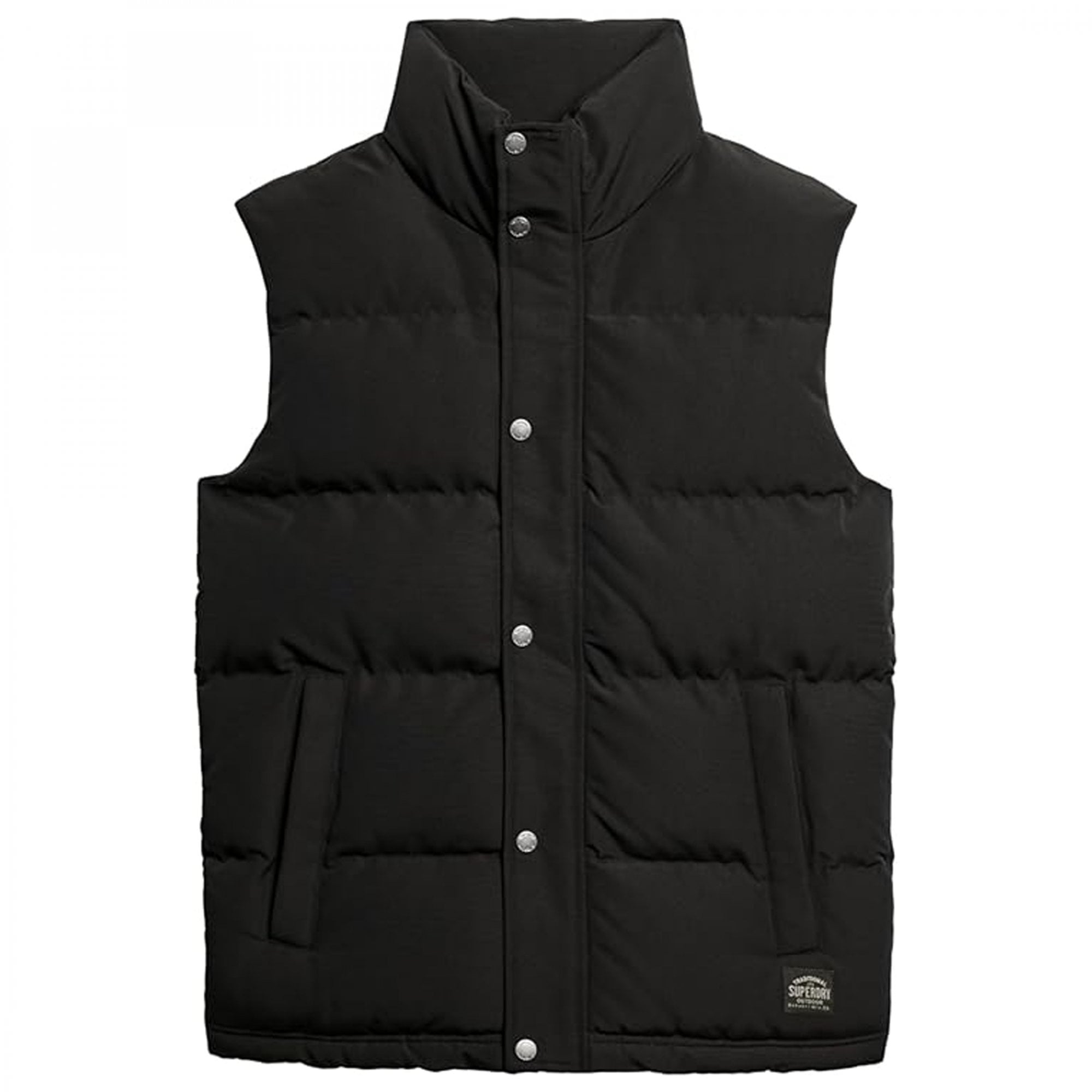 Superdry Non Hooded Everest Gilet Black 02A