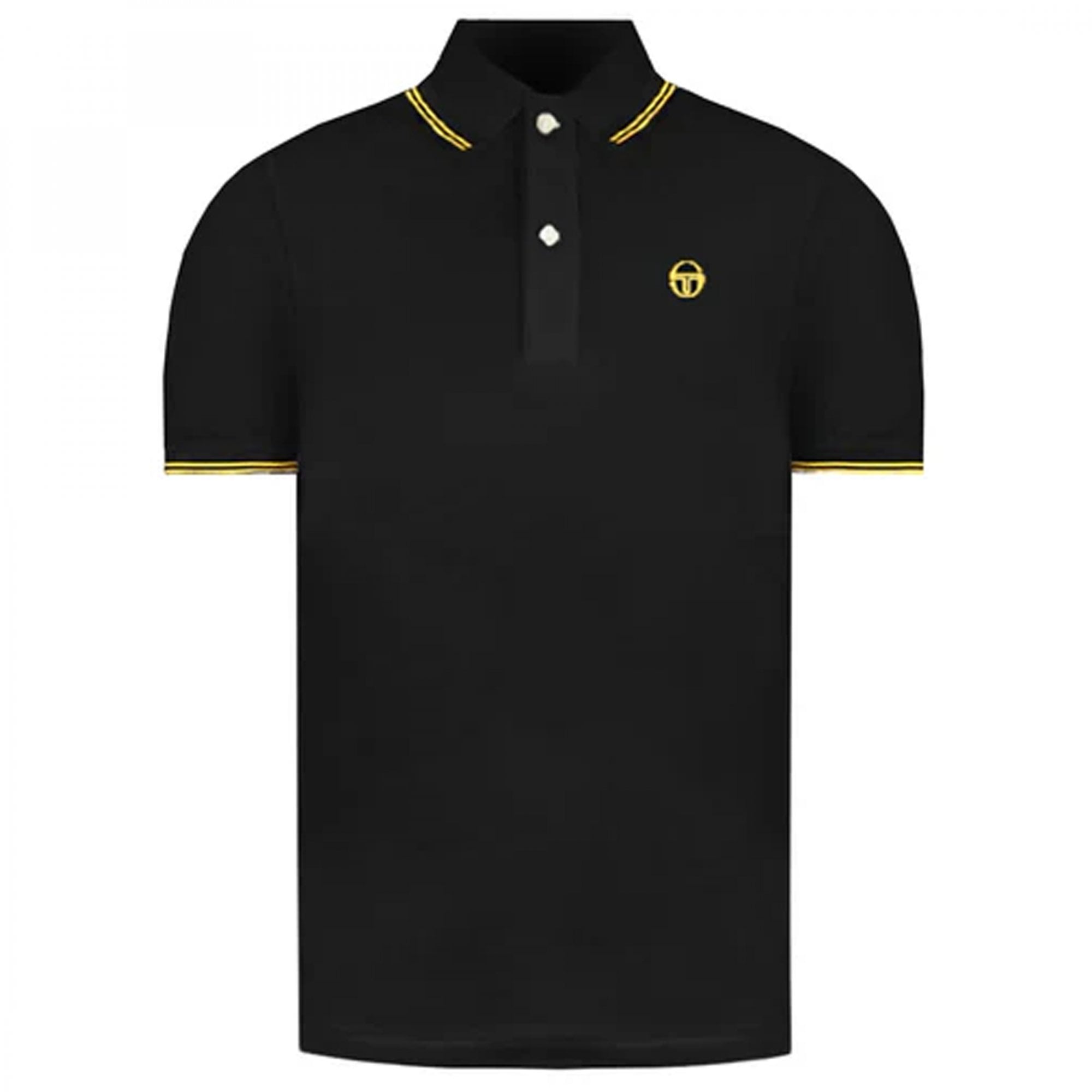 Sergio Tacchini Sergio 020 Pique Polo Black/Gold STM38712