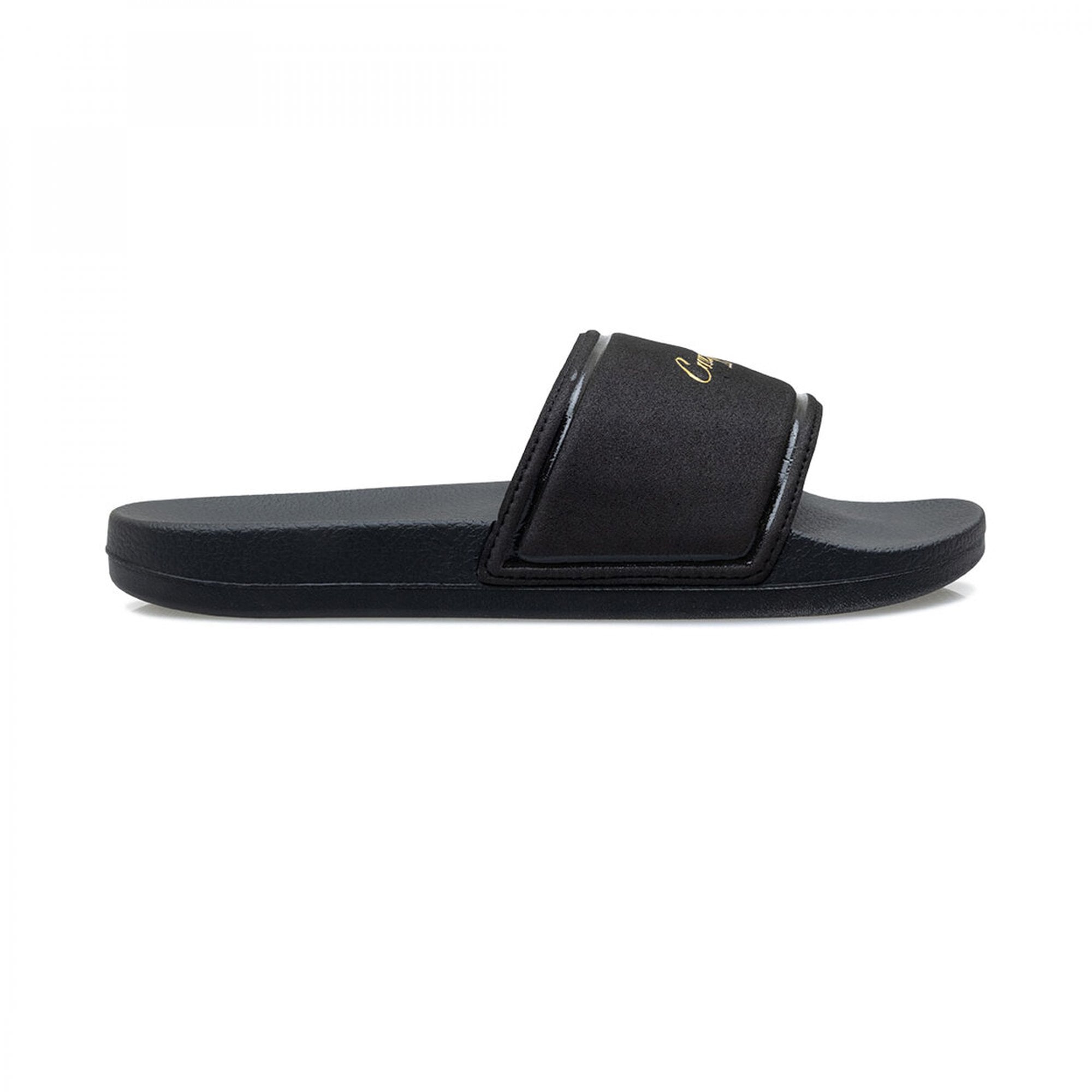 Cruyff Scripto Slide Black/Gold Slide Sandals CC242280