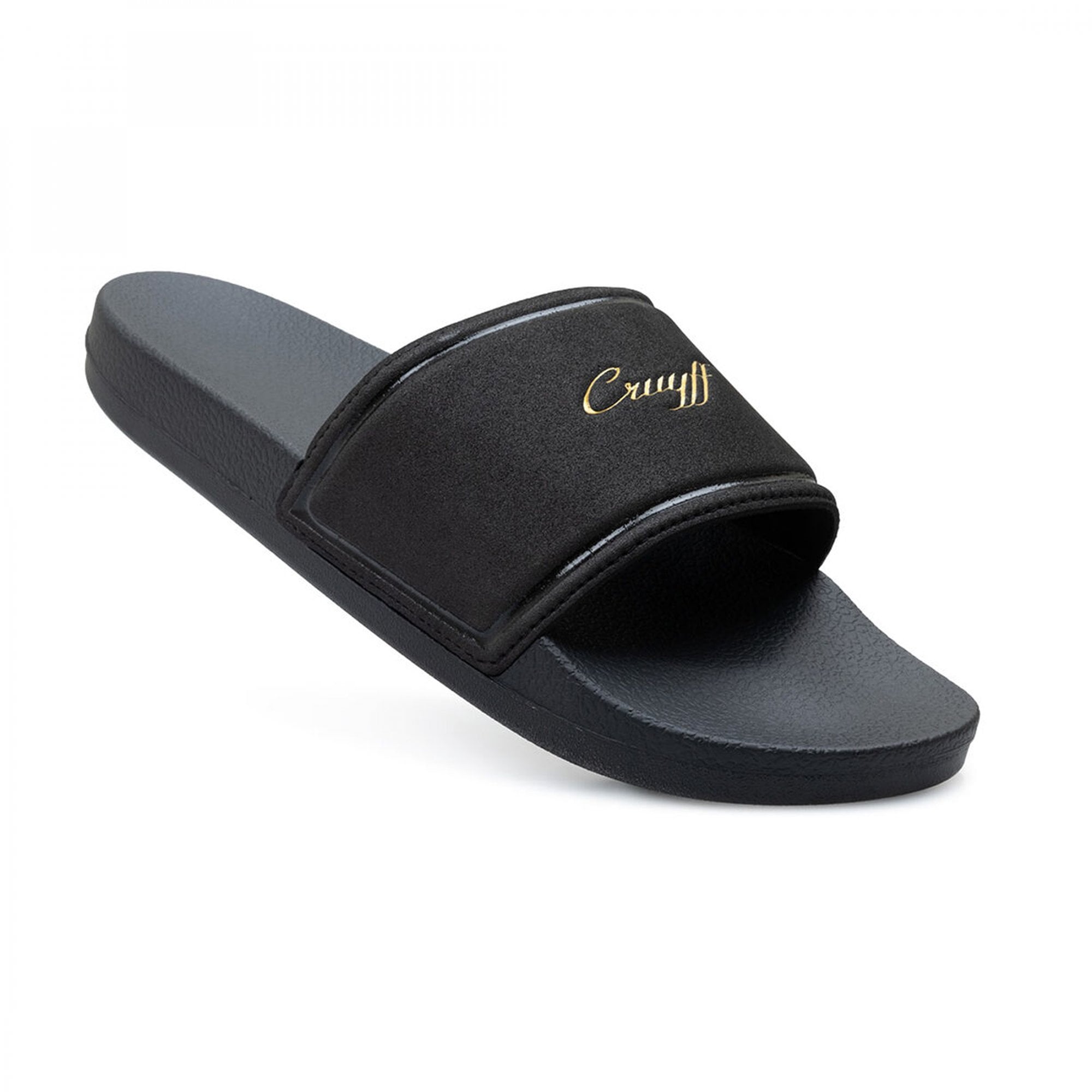 Cruyff Scripto Slide Black/Gold Slide Sandals CC242280