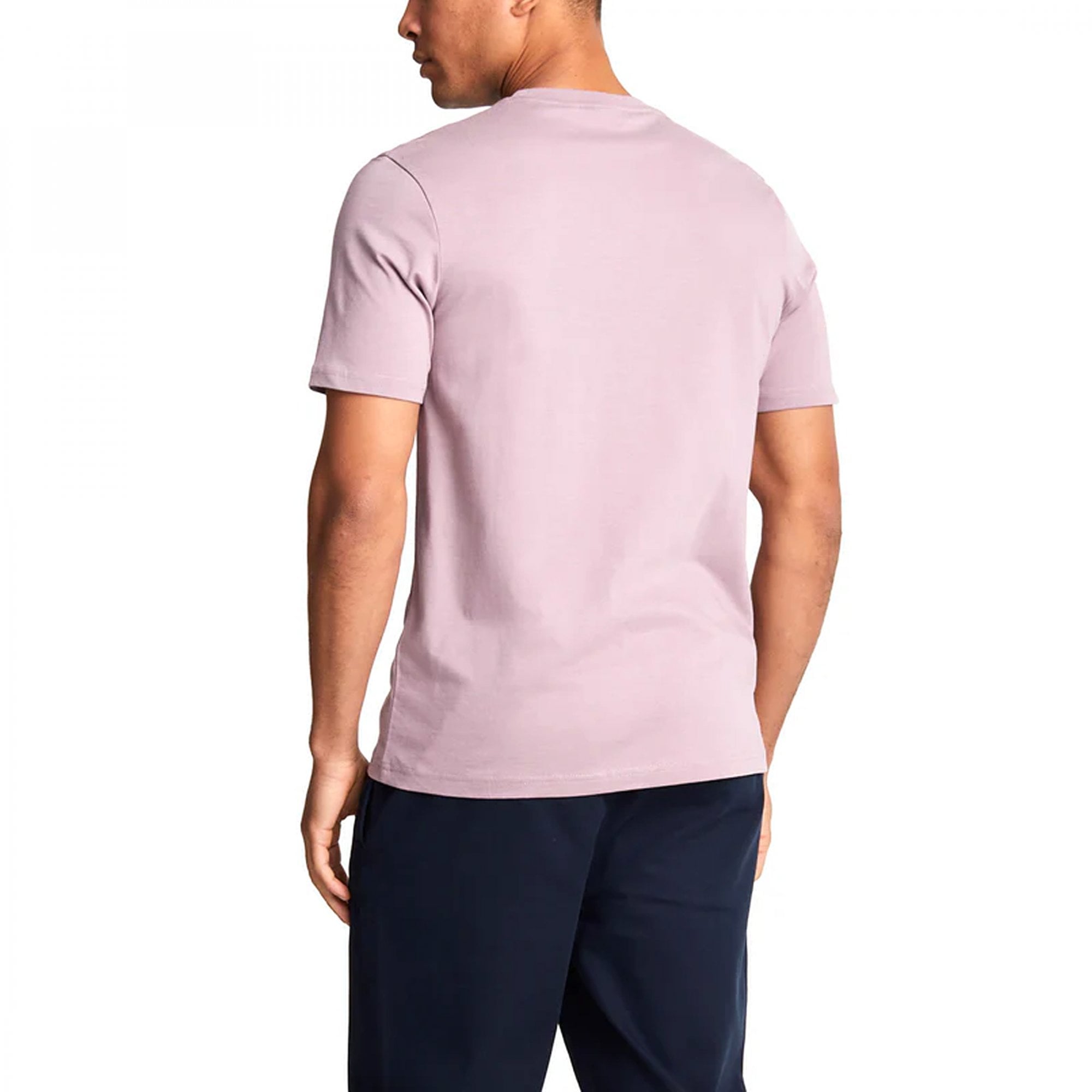 Lyle & Scott Tonal Eagle Plain Crew Neck T-Shirt Mountain Thistle X314 TS400TON