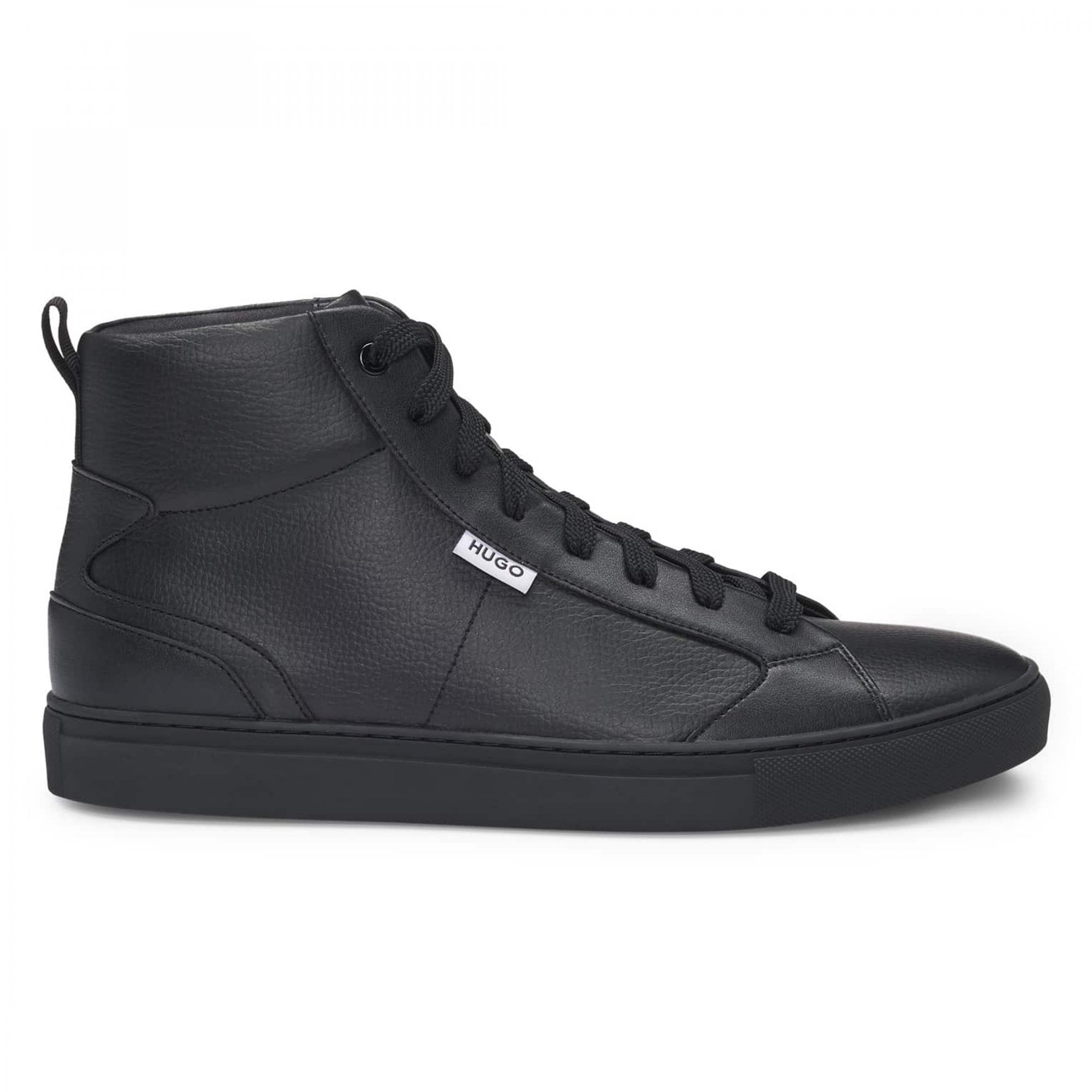 Hugo Boss Morrie_Hito_grpu Hi-Top Trainers Black 001 50529867