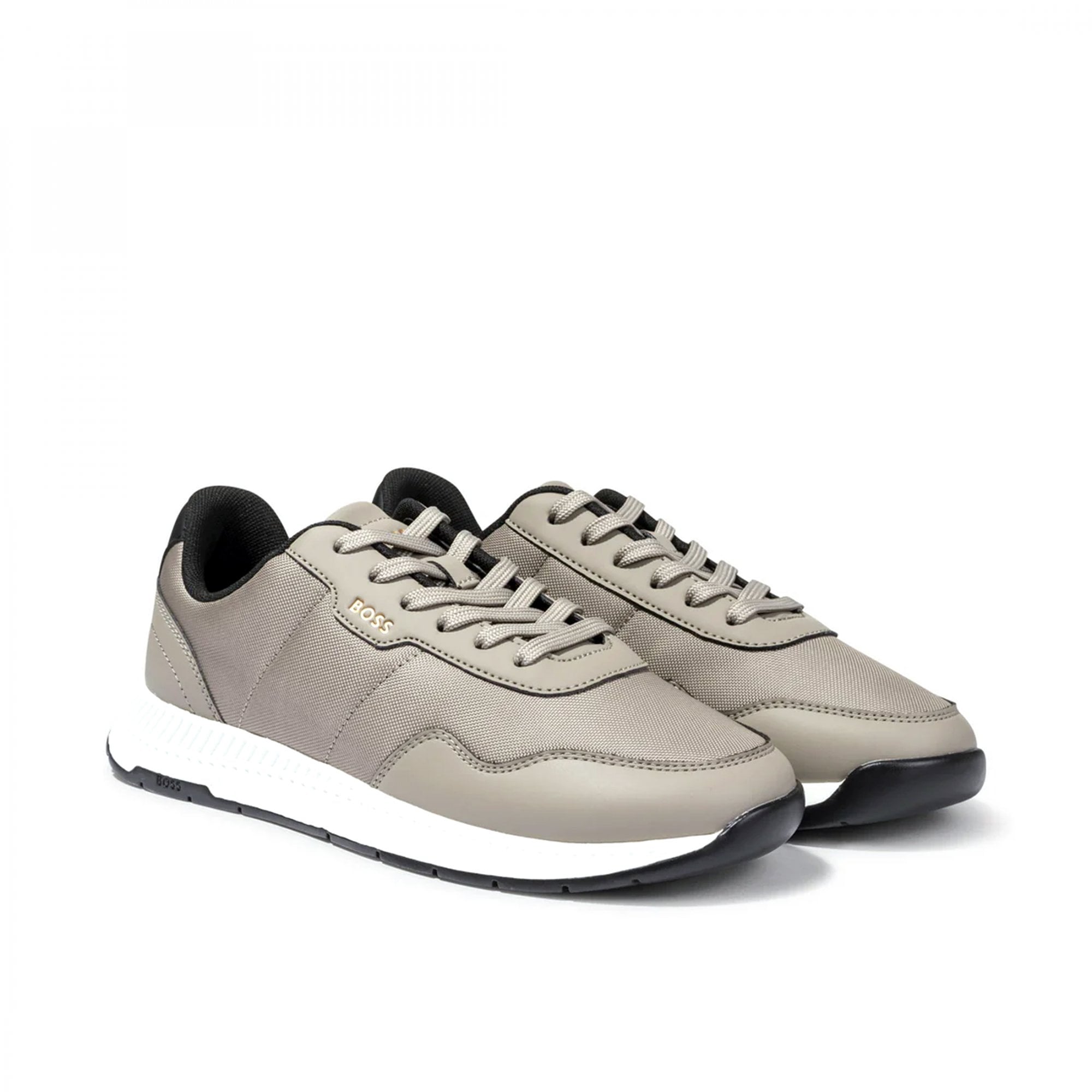 Hugo Boss Titanium_Runn_nypu Trainers Dark Beige 253 50523180
