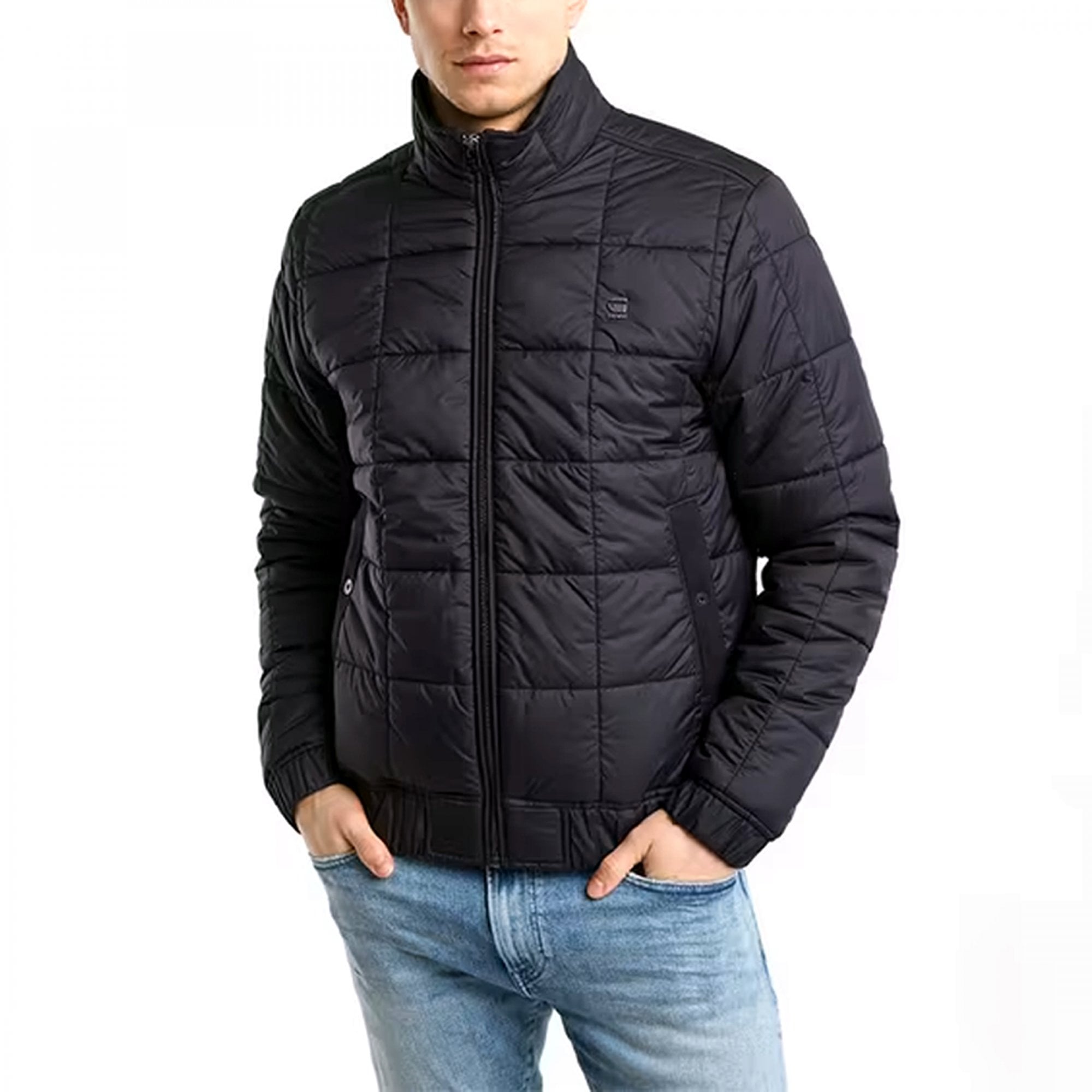 G-Star Meefic Quilted Jacket Black D25369