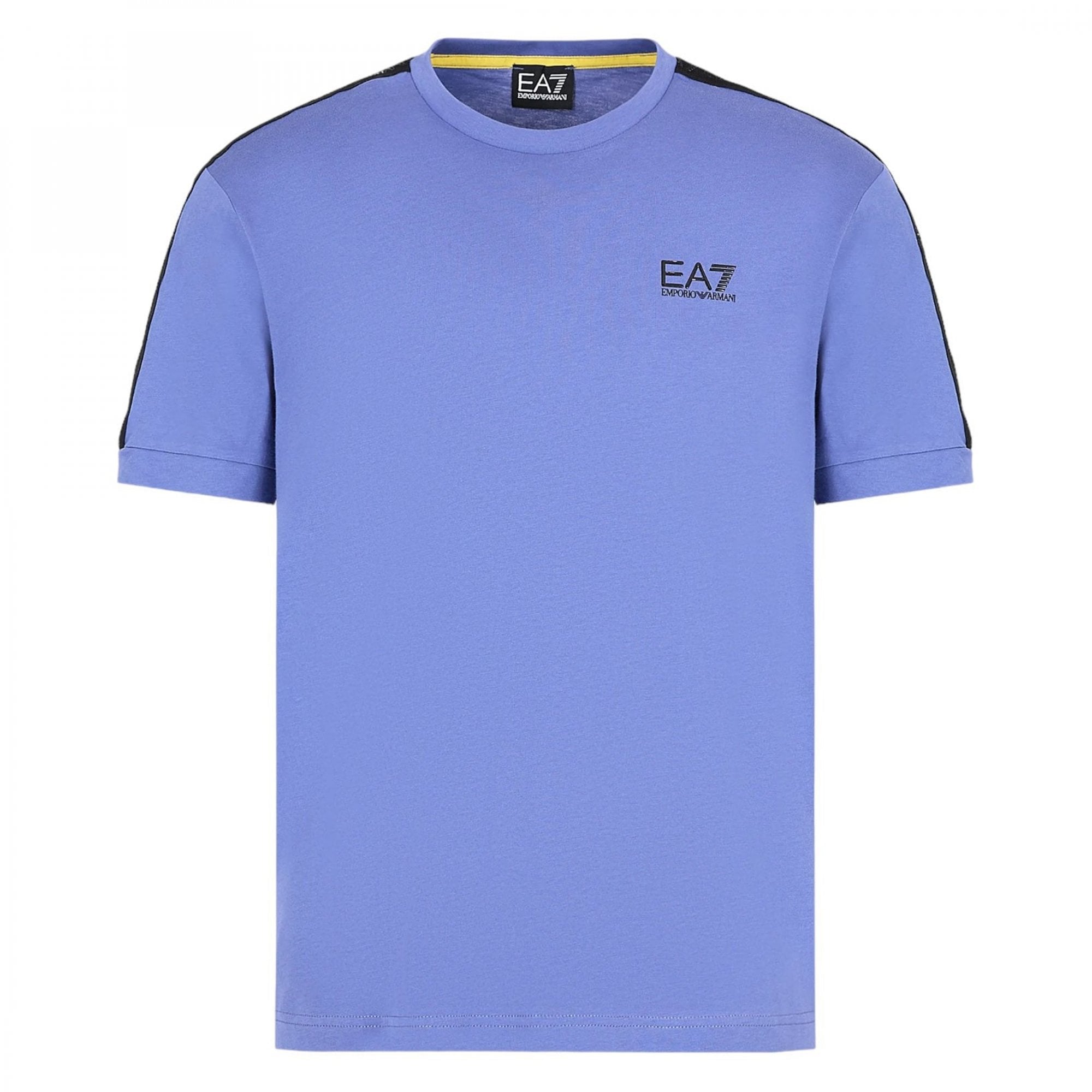 EA7 Tape Logo T-Shirt Marlin Blue 3DPT35 PJ02Z