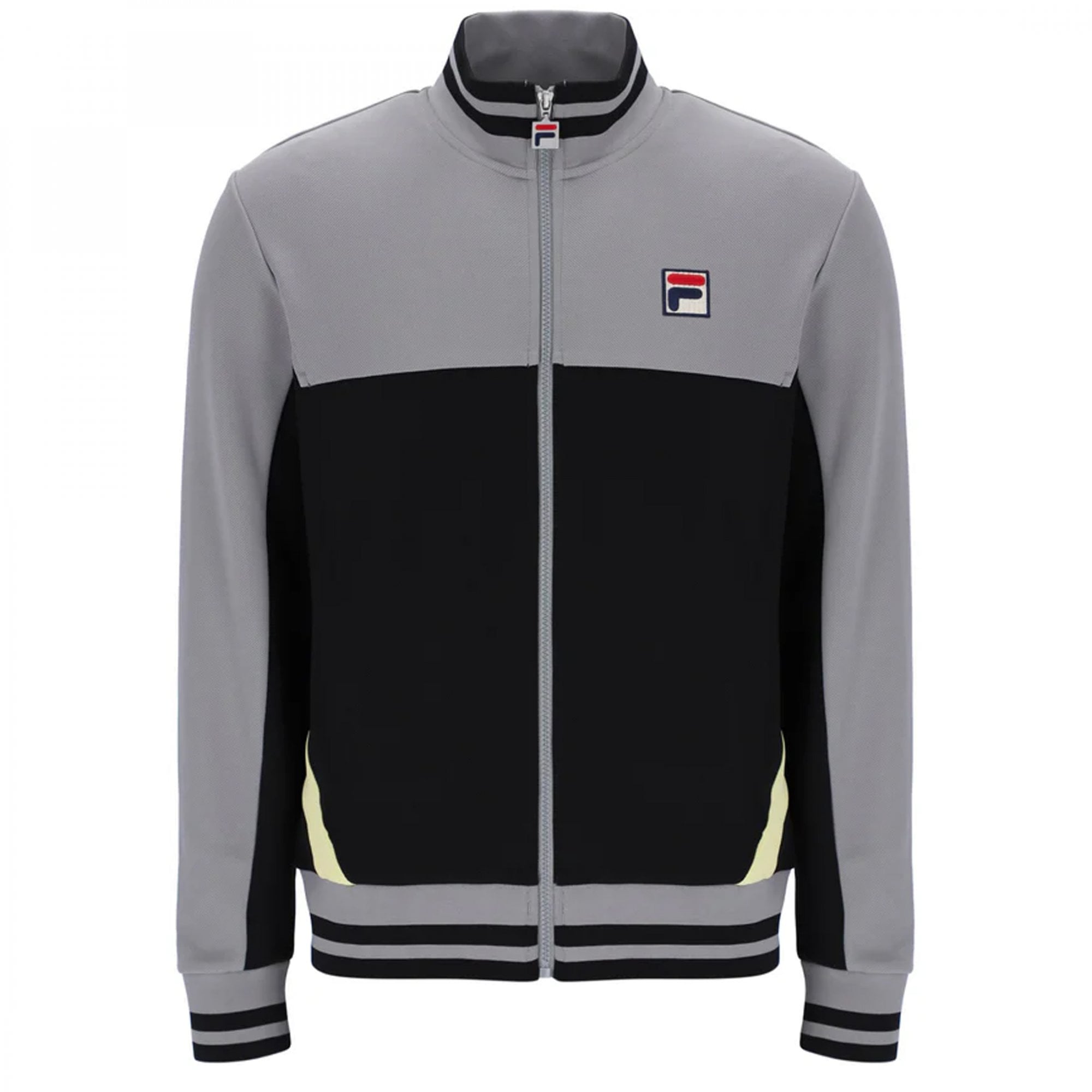 Fila Tiebreaker Black/Grey Track Top LM181K93