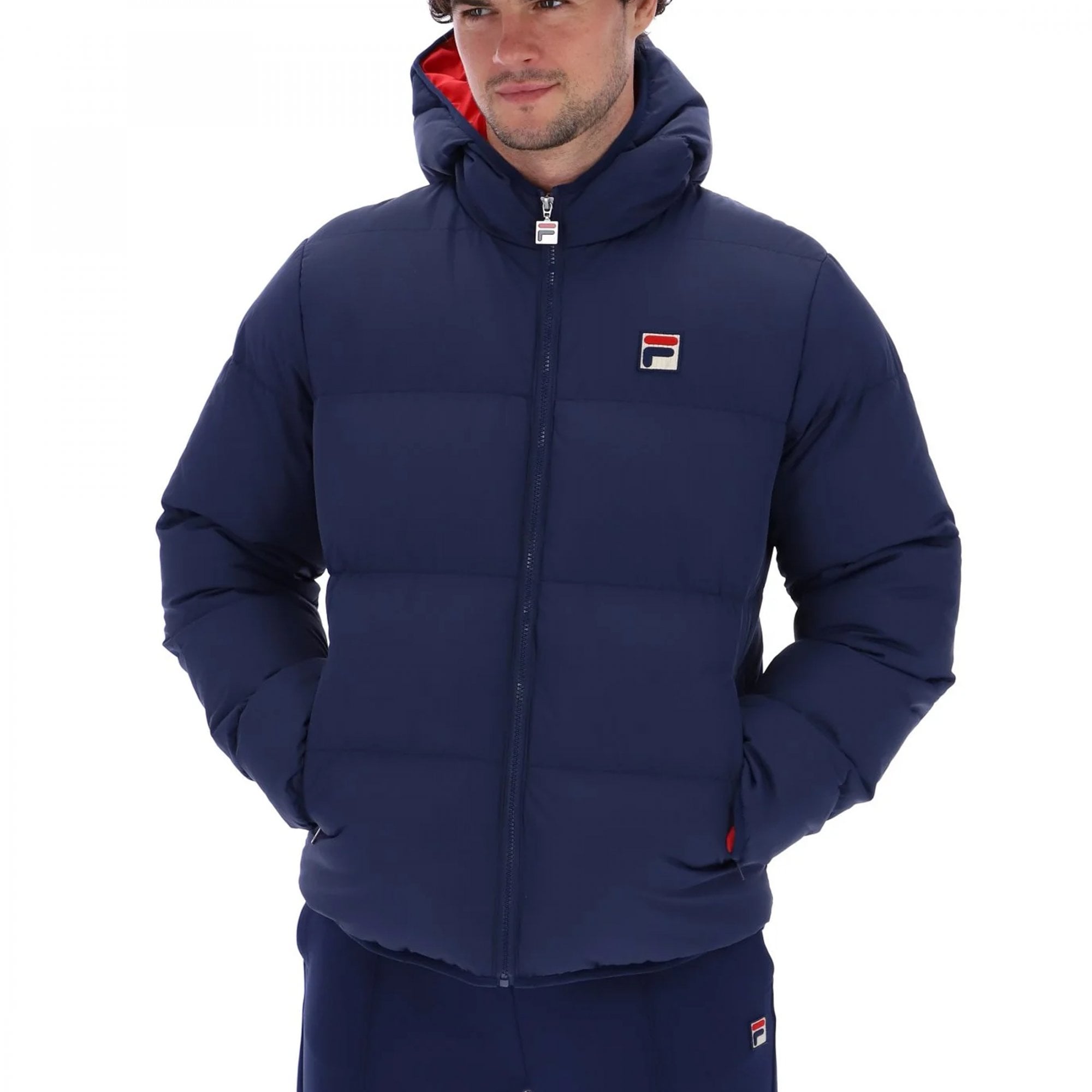 Fila Harry Navy Puffer Jacket FW23MH008