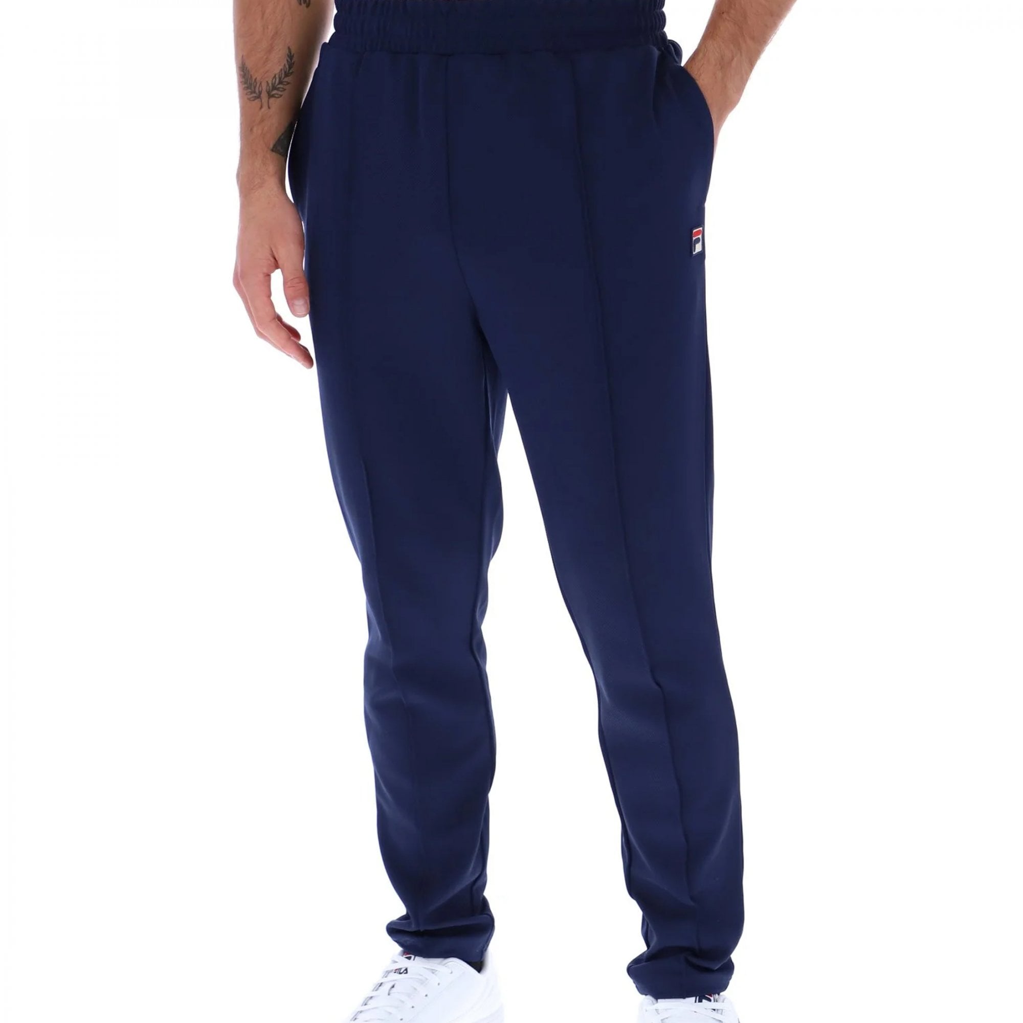 Fila Molveno Navy Pintuck Tack Pant Bottoms FW24MH035