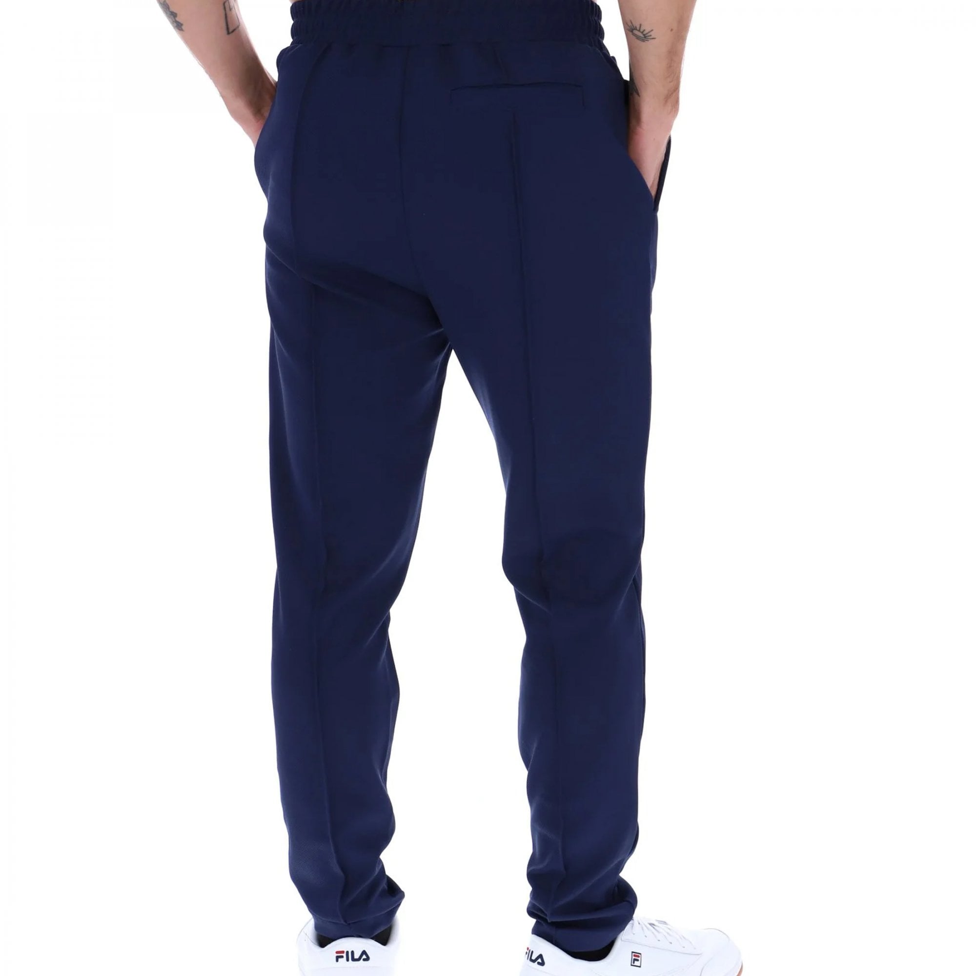 Fila Molveno Navy Pintuck Tack Pant Bottoms FW24MH035