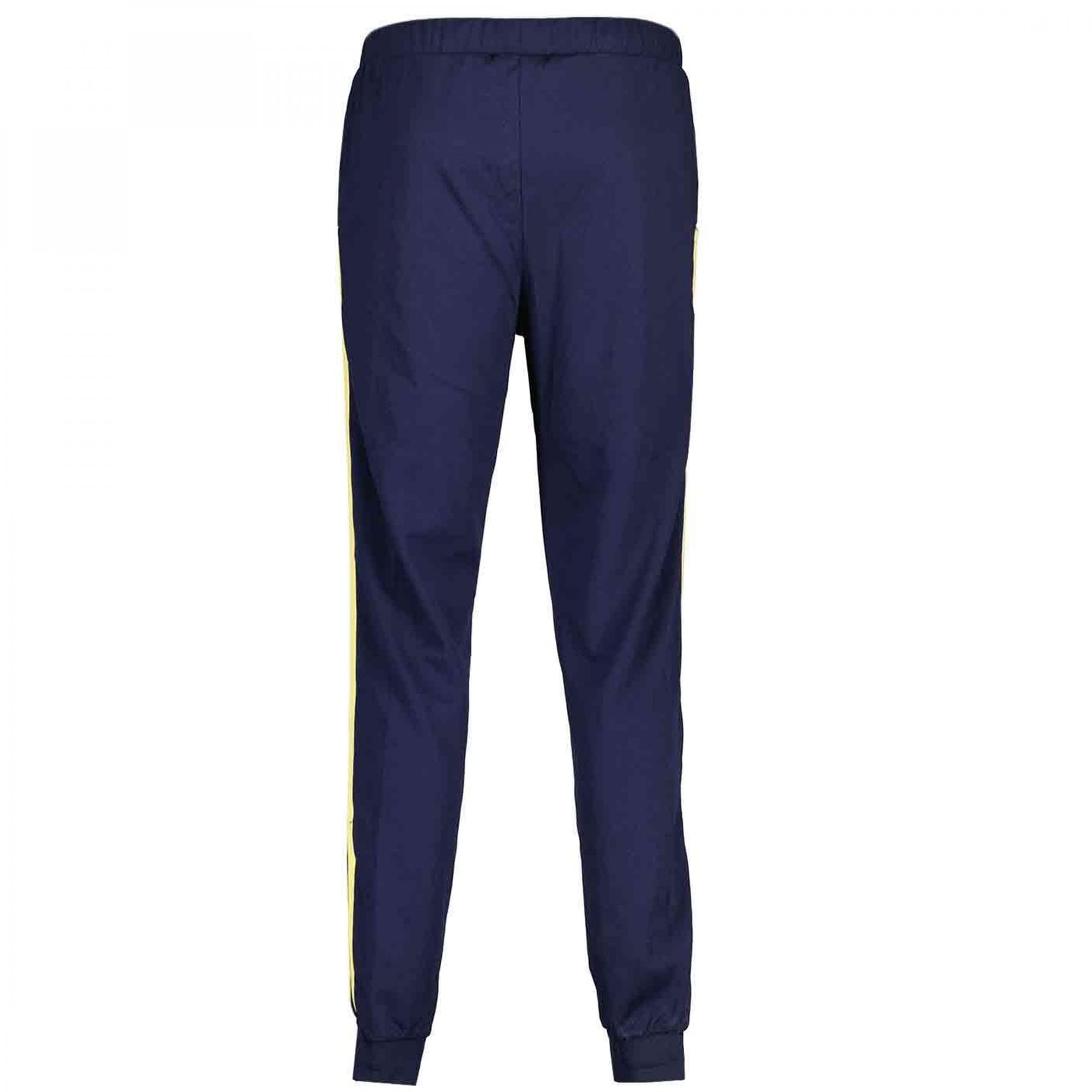 Sergio Tacchini Damarindo Track Pant Bottoms Maritime Blue/Lemon STM14552