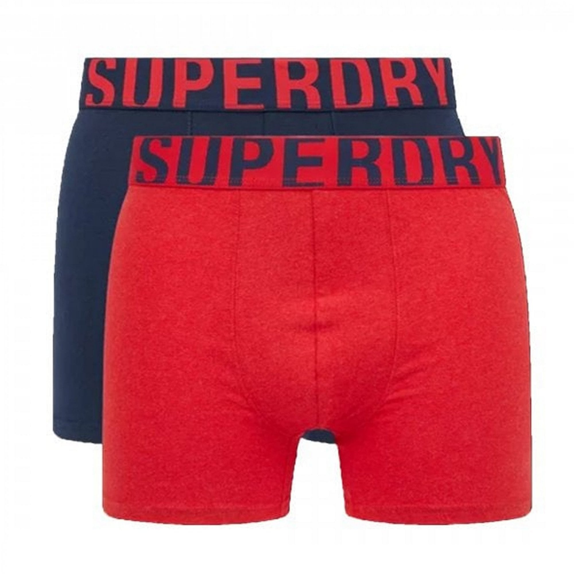 Superdry Two Pack Boxer Shorts Red/Navy E7Q