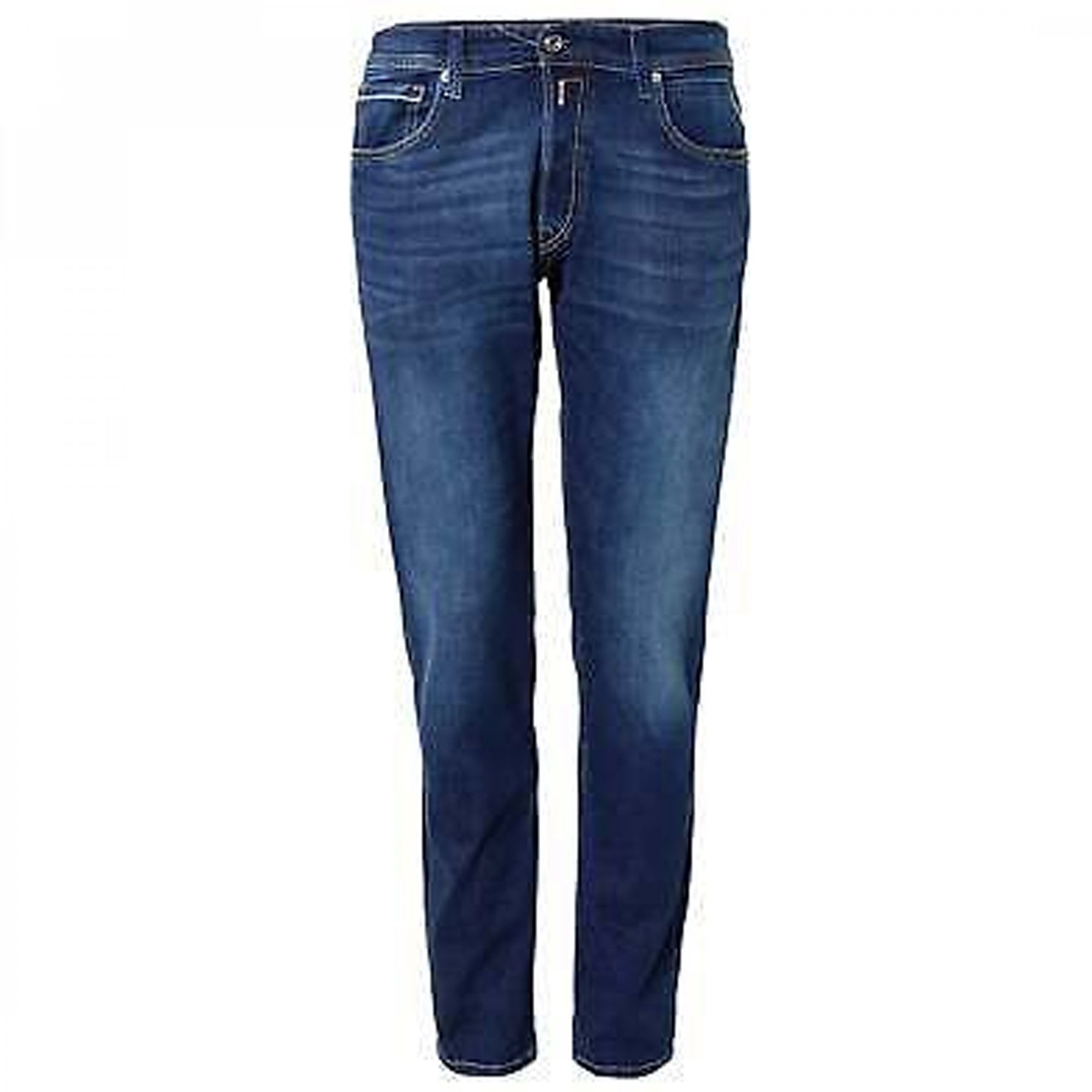 Replay Grover Straight Fit Light Blue Washed Denim Jeans MA972 685 639 009