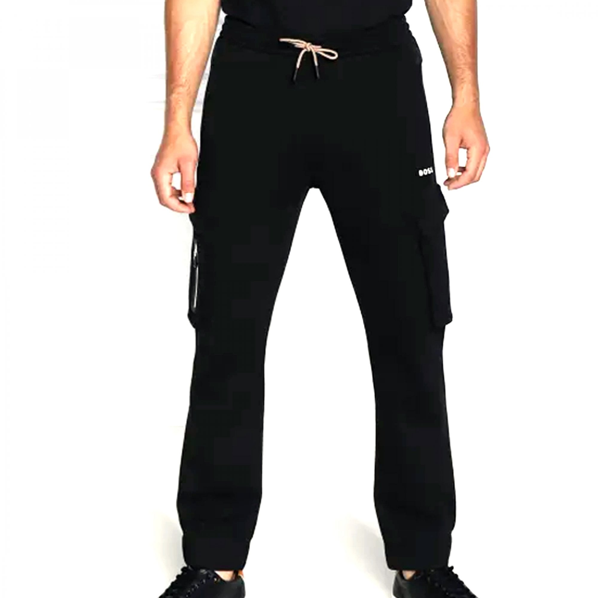 Hugo Boss Hique Cargo Jogging Bottoms Black 001 50476410