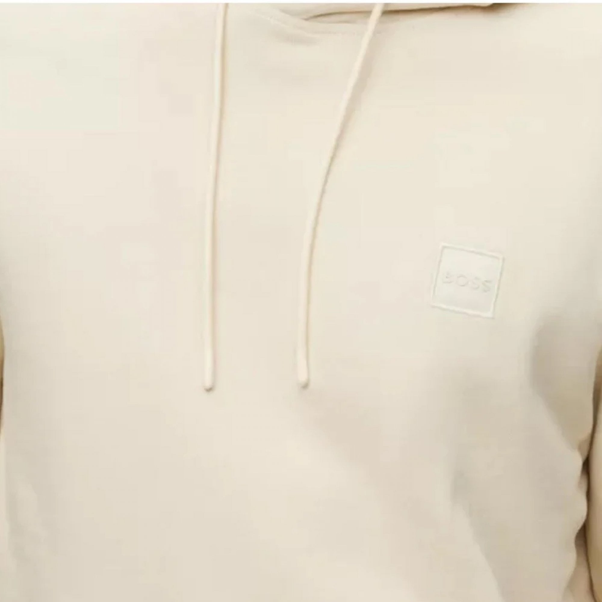 Hugo Boss Wetalk Overhead Hoody Sweatshirt Cream 277 50468445