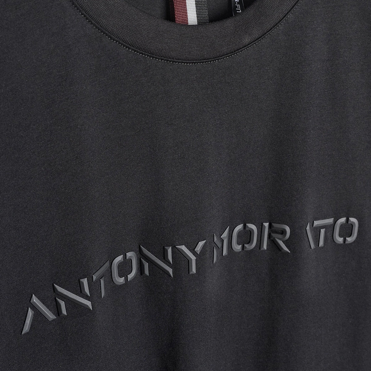 ANTONY MORATO 3D LOGO BLACK T-SHIRT MMKS02567