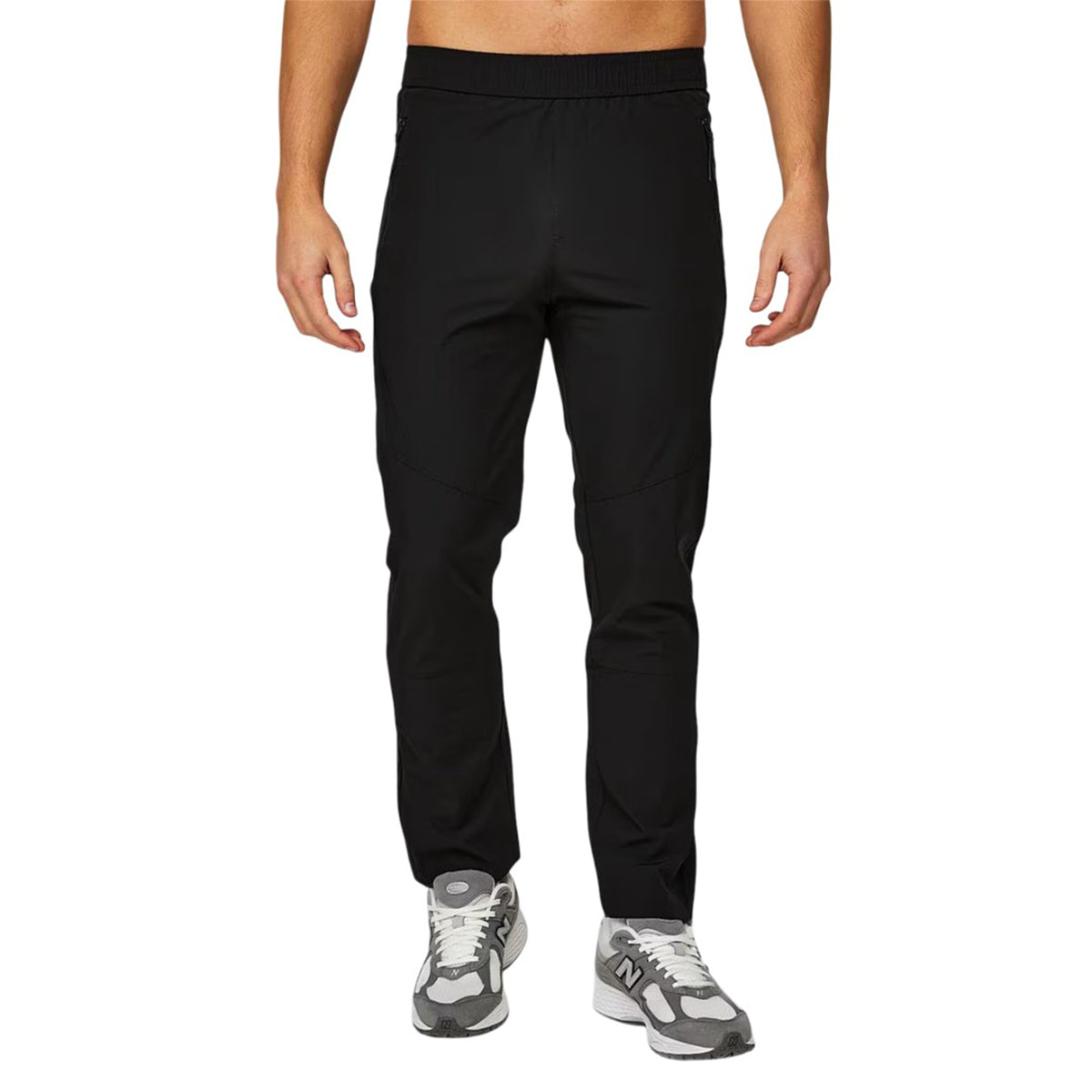 Alessandro Zavetti Petrolio Black Woven Technical Pants Bottoms