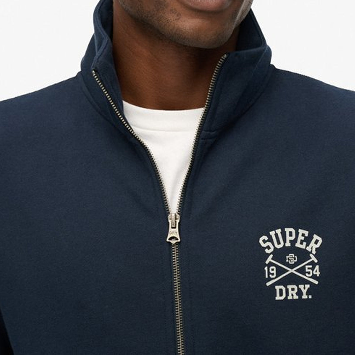 SUPERDRY ATHLETIC CLUB NAVY TRACK TOP