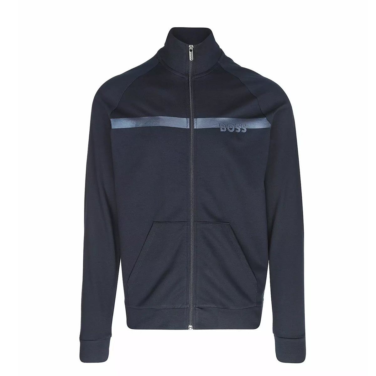 HUGO BOSS Mens Authentic Jacket Zip Navy 50527453
