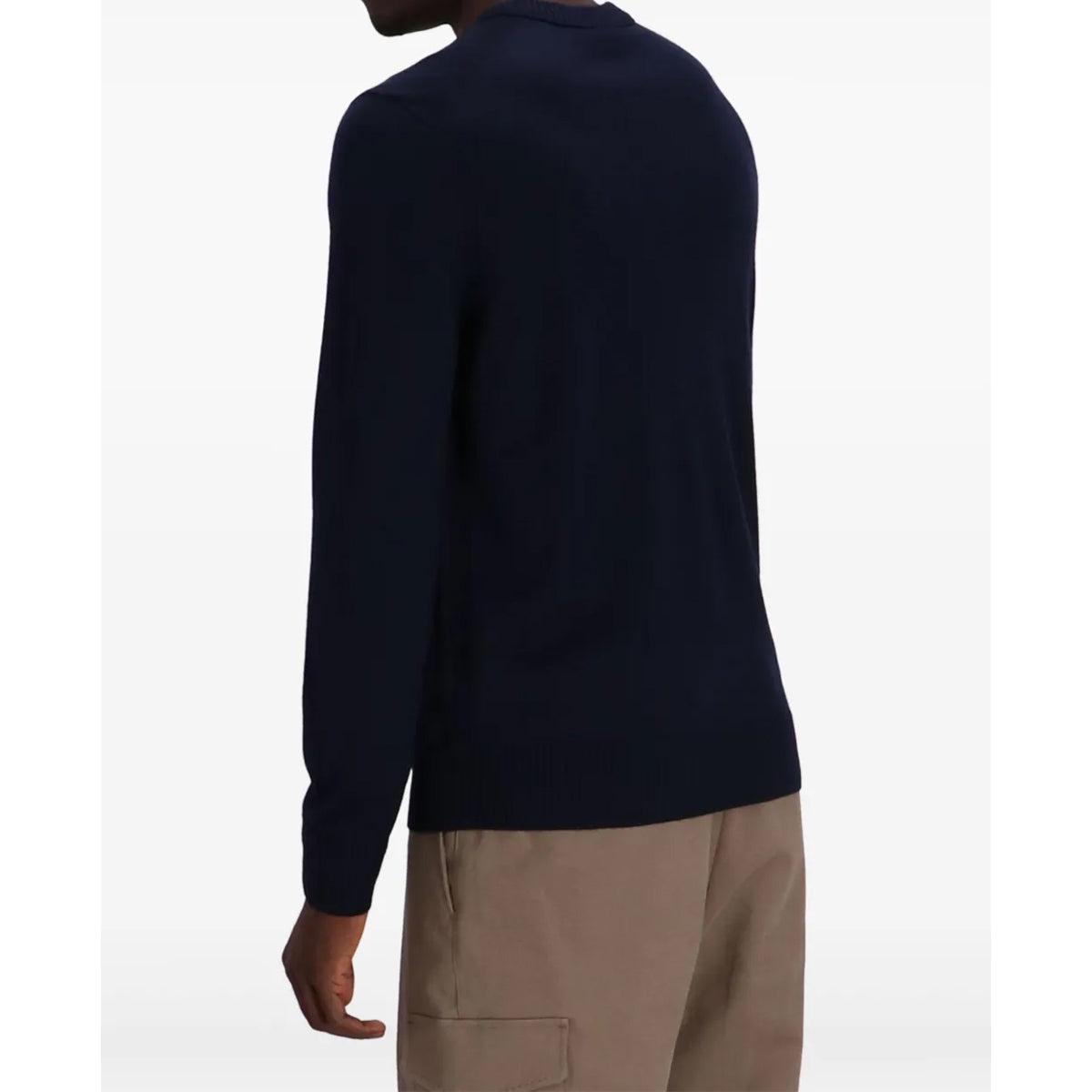 HUGO BOSS AVAC_C CREW NECK JUMPER NAVY 404 50501762