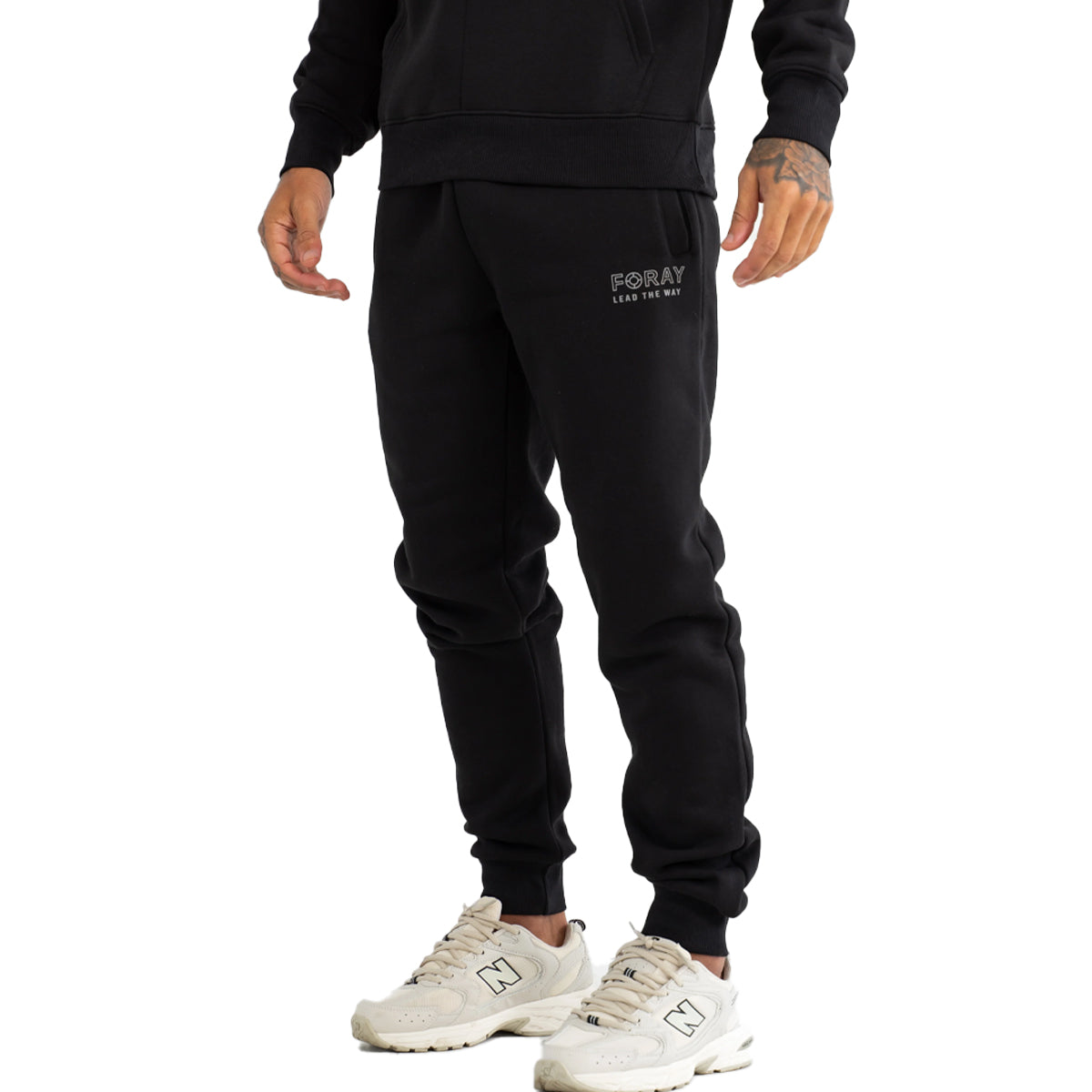FORAY AXEL BLACK JOGGERS