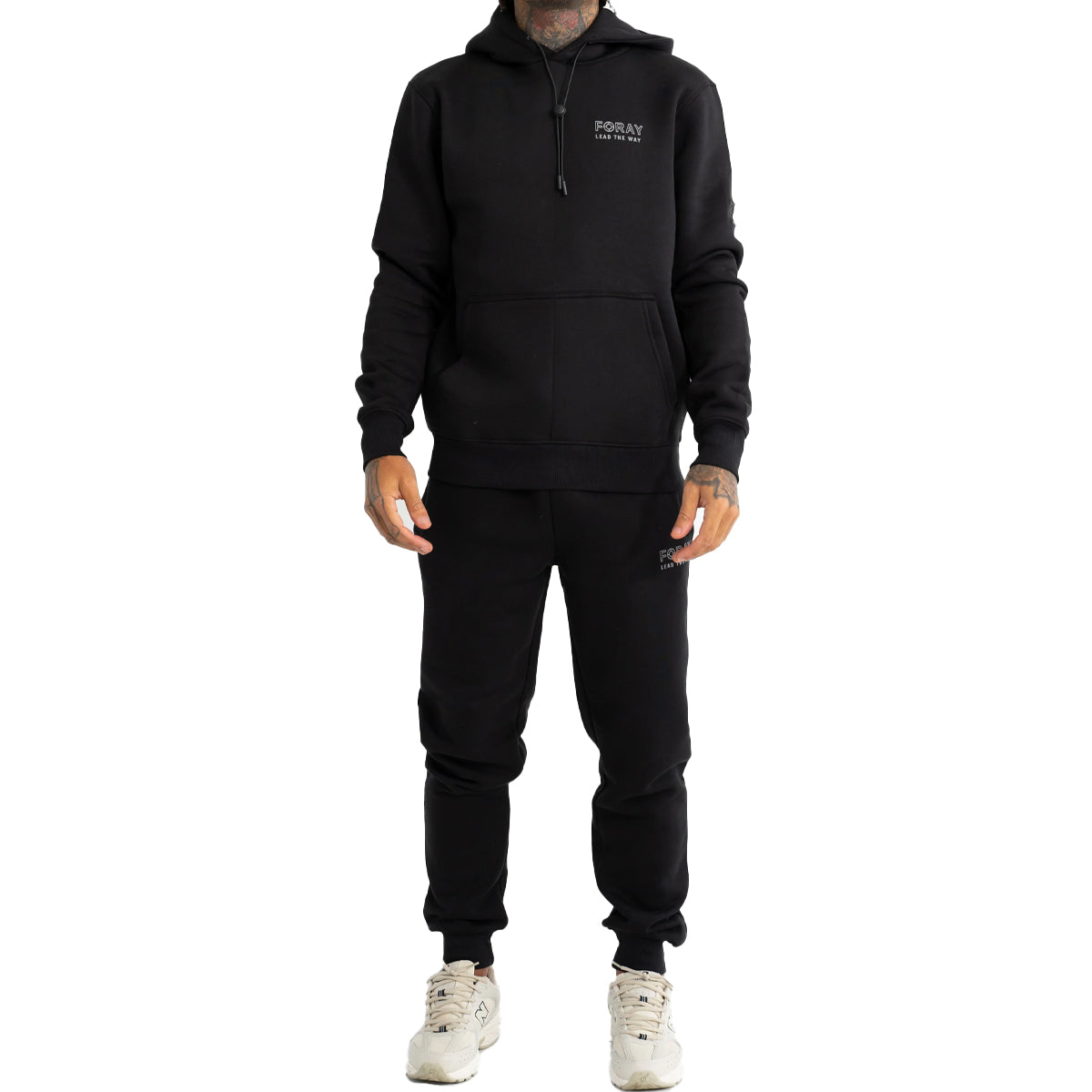 FORAY AXEL BLACK JOGGERS