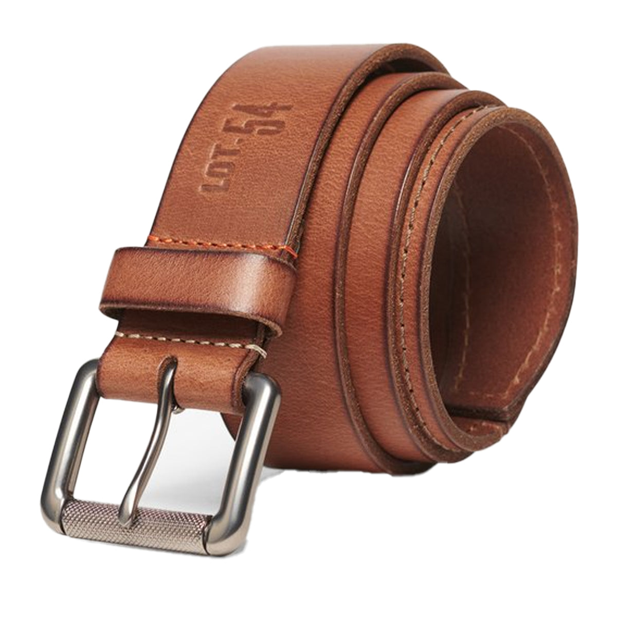 SUPERDRY BADGEMAN LEATHER TAN BELT