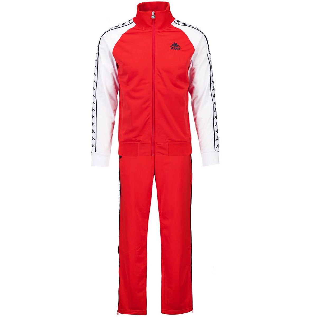 KAPPA BANDA URIAH RED/WHITE TRACK TOP