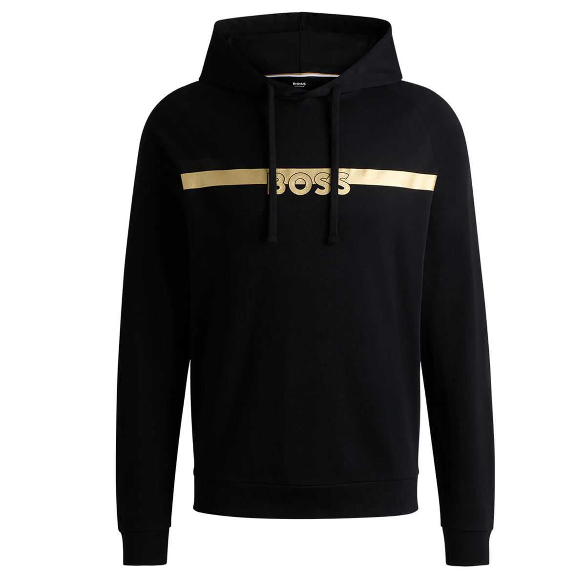HUGO BOSS Mens Authentic Black Hoodie 50527430