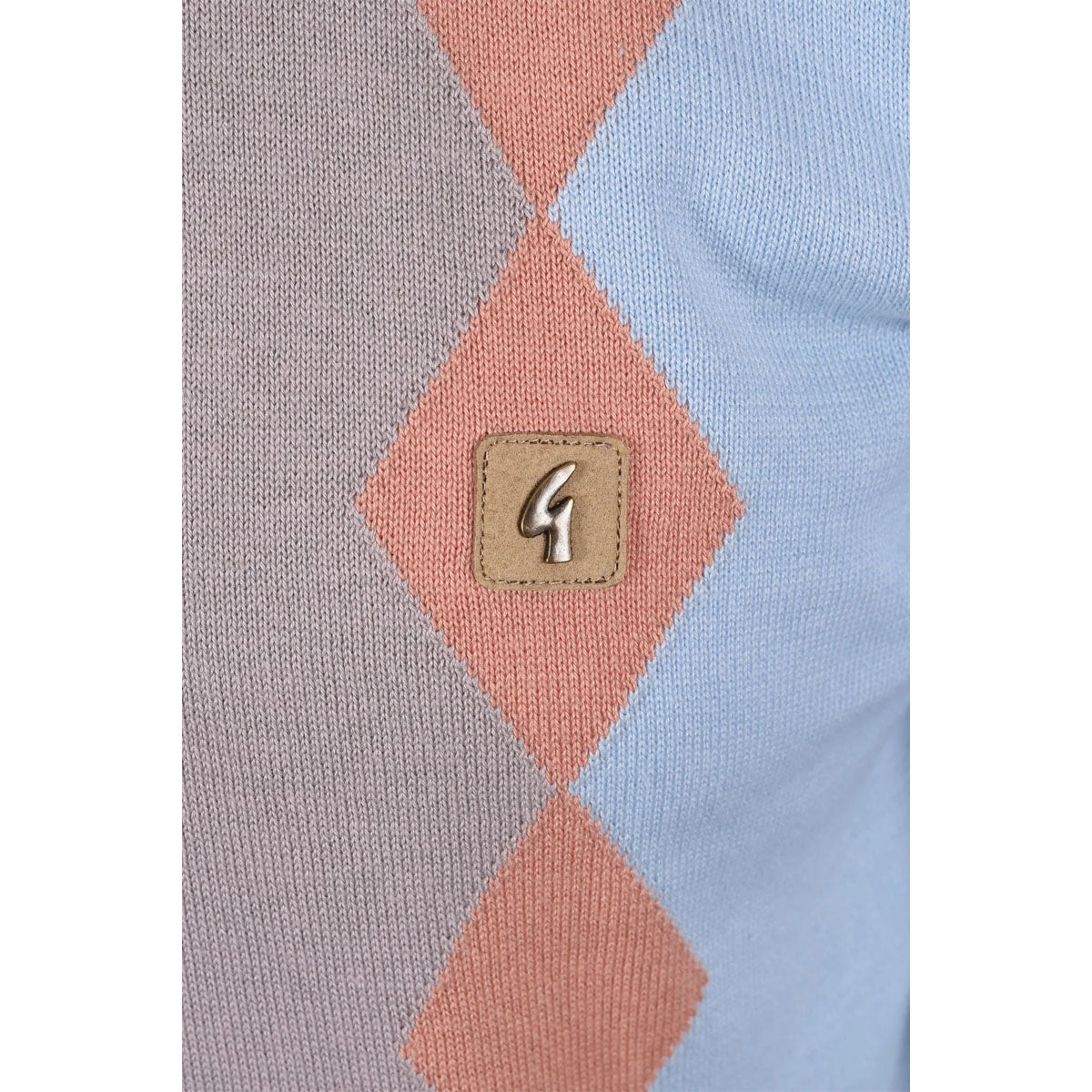 GABICCI BOND AZURE BLUE S/S POLO V54GM02