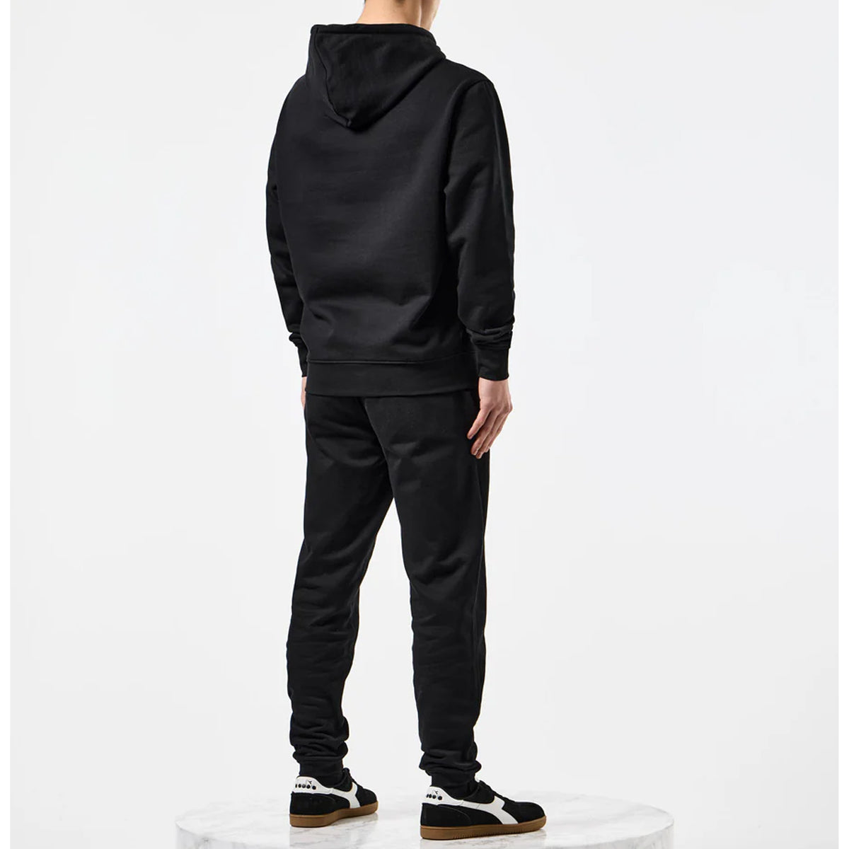 WEEKEND OFFENDER BRONX OVERHEAD HOODY BLACK TRACKSUIT