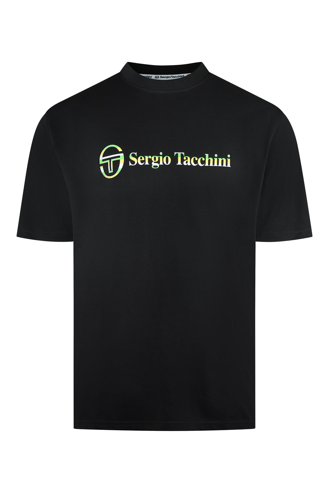 SERGIO TACCHINI VOLETTA T-SHIRT BLACK/WHITE