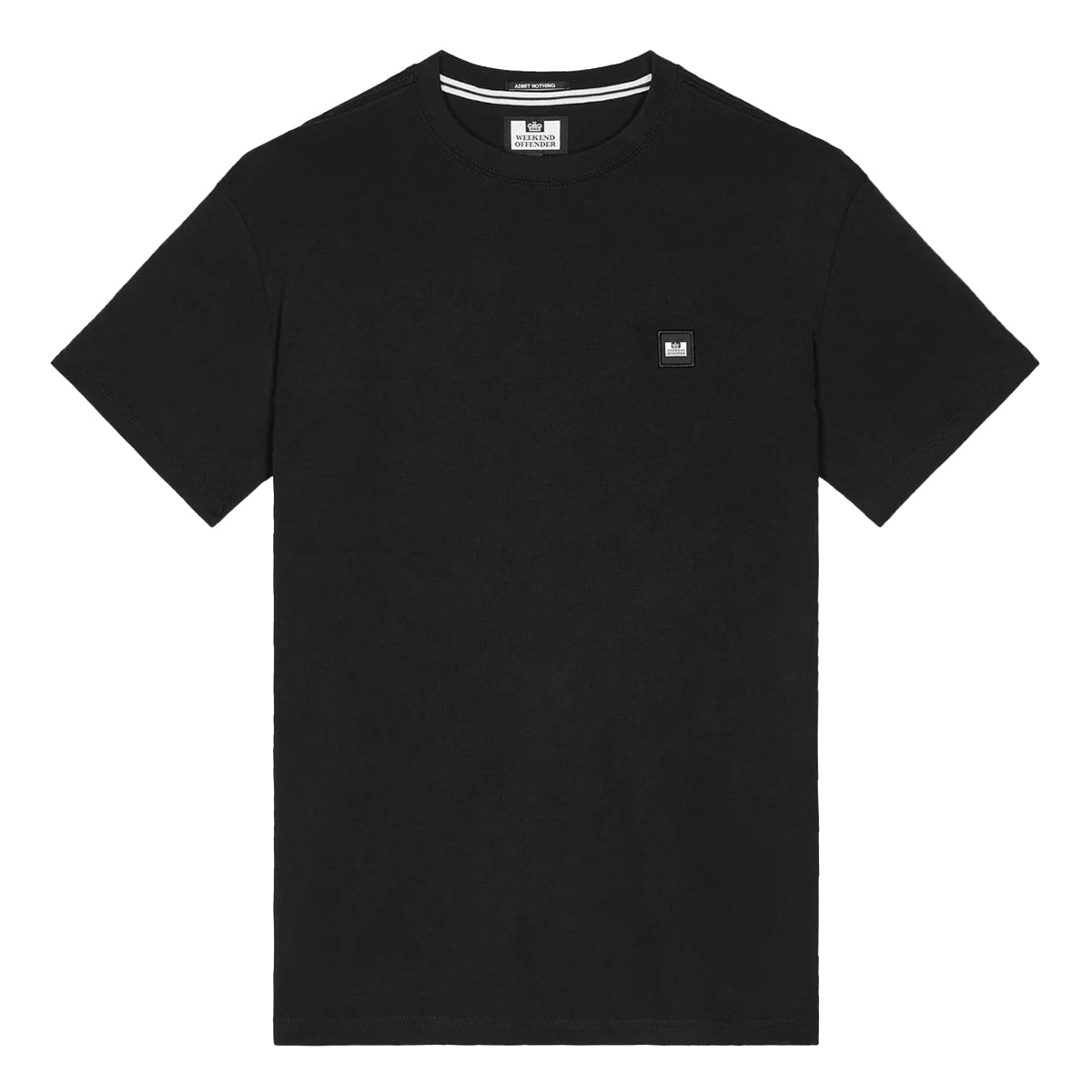 WEEKEND OFFENDER CANNON BEACH BLACK T-SHIRT