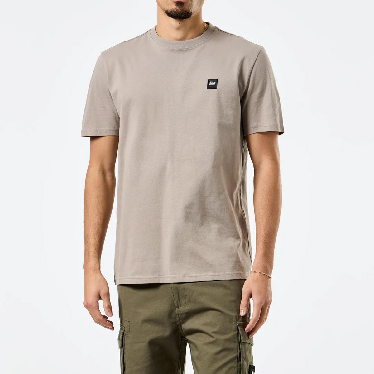 WEEKEND OFFENDER CANNON BEACH BARK BROWN T-SHIRT