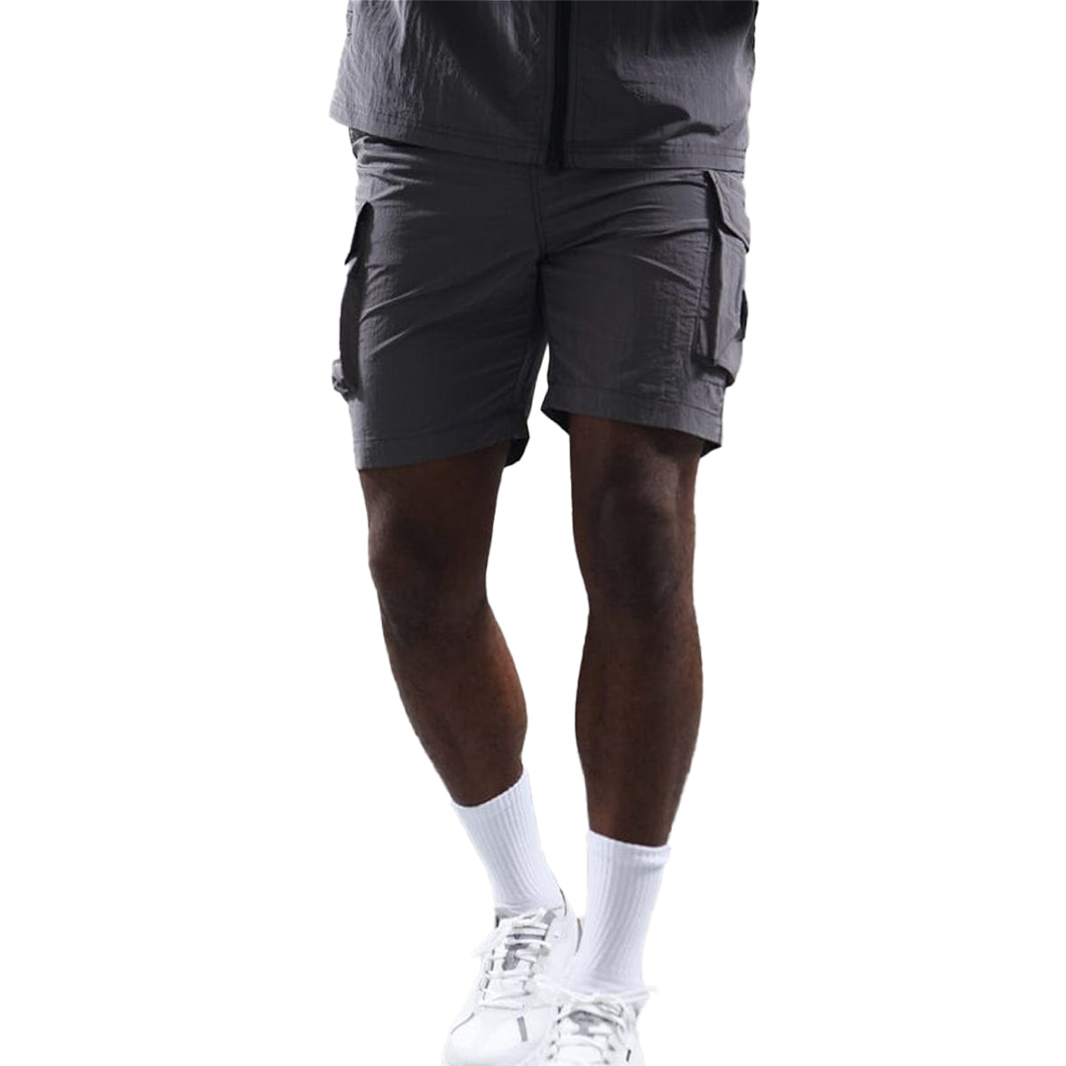 MARSHALL ARTIST CARICO VOLCANIC GREY CARGO SHORTS
