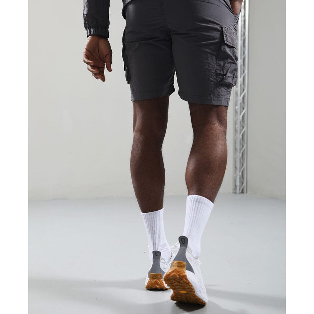 MARSHALL ARTIST CARICO VOLCANIC GREY CARGO SHORTS