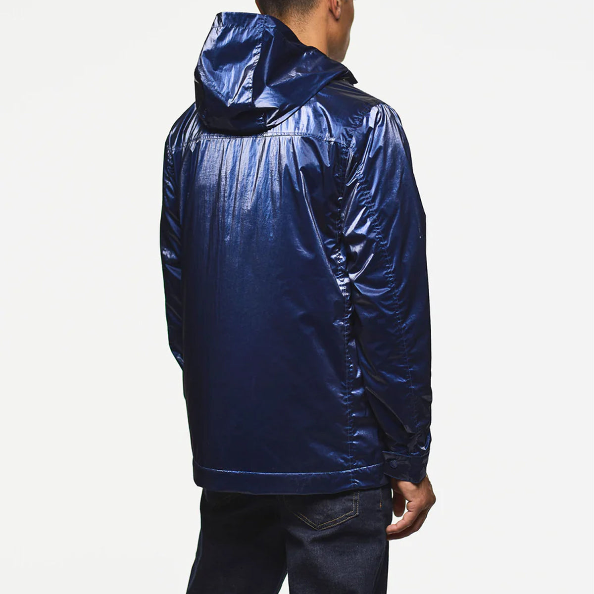WEEKEND OFFENDER COTOCA BRIGHT NAVY FIELD JACKET