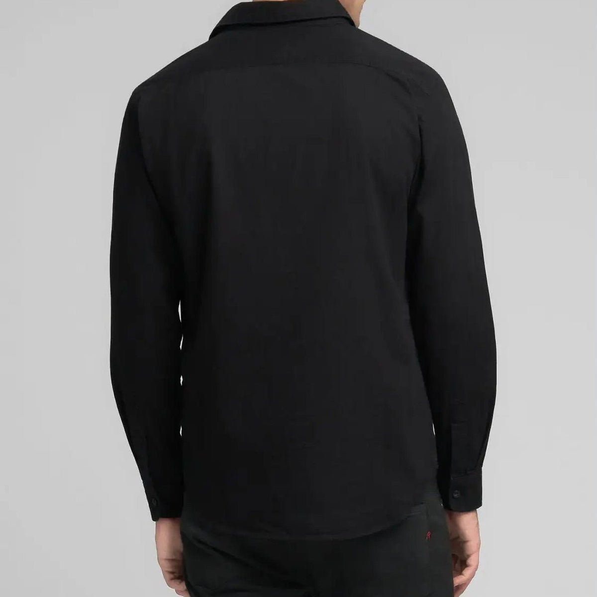 REPLAY DOUBLE POCKET BLACK DENIM SHIRT M4124