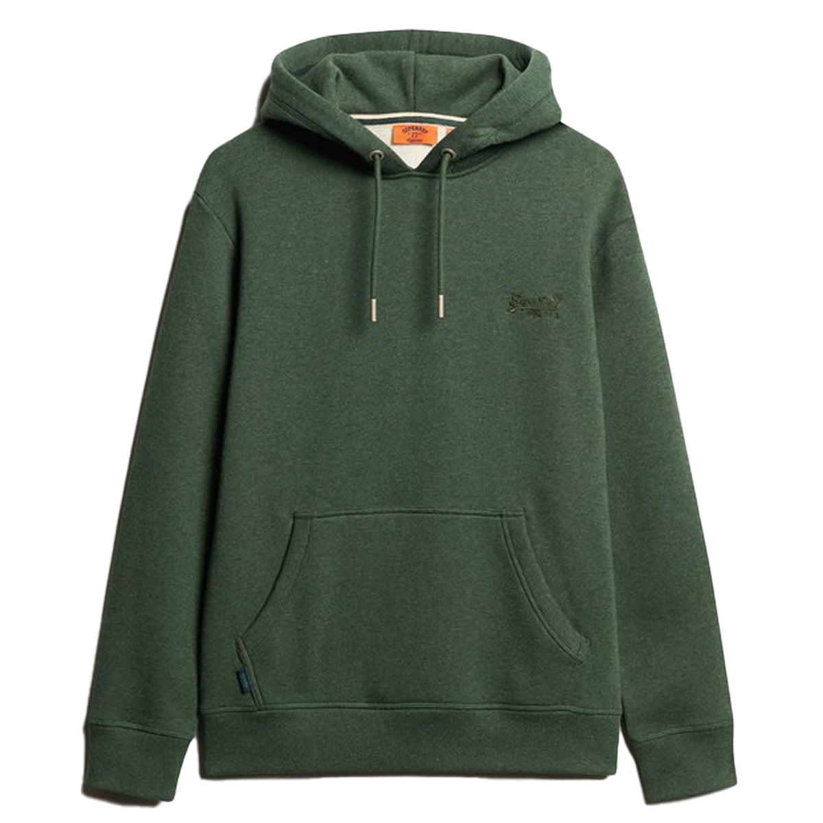 SUPERDRY ESSENTIAL LOGO HOODIE FOREST GREEN MARL H5P