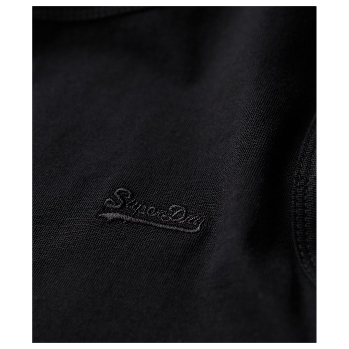 SUPERDRY ESSENTIAL LOGO VEST BLACK 02A