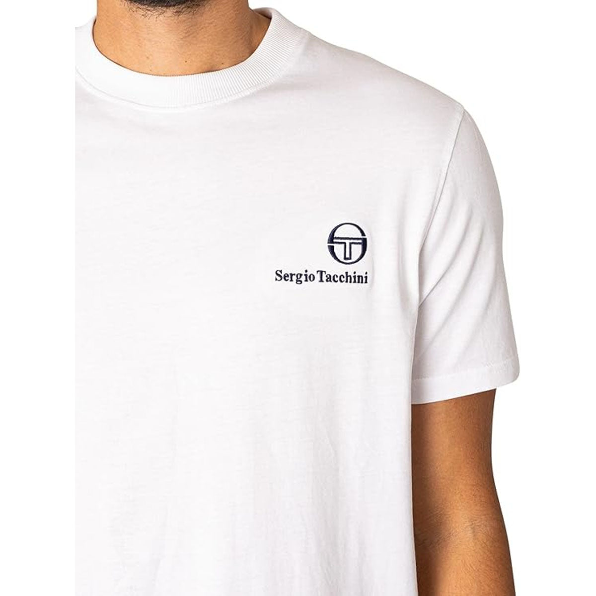 SERGIO TACCHINI FELTON WHITE T-SHIRT