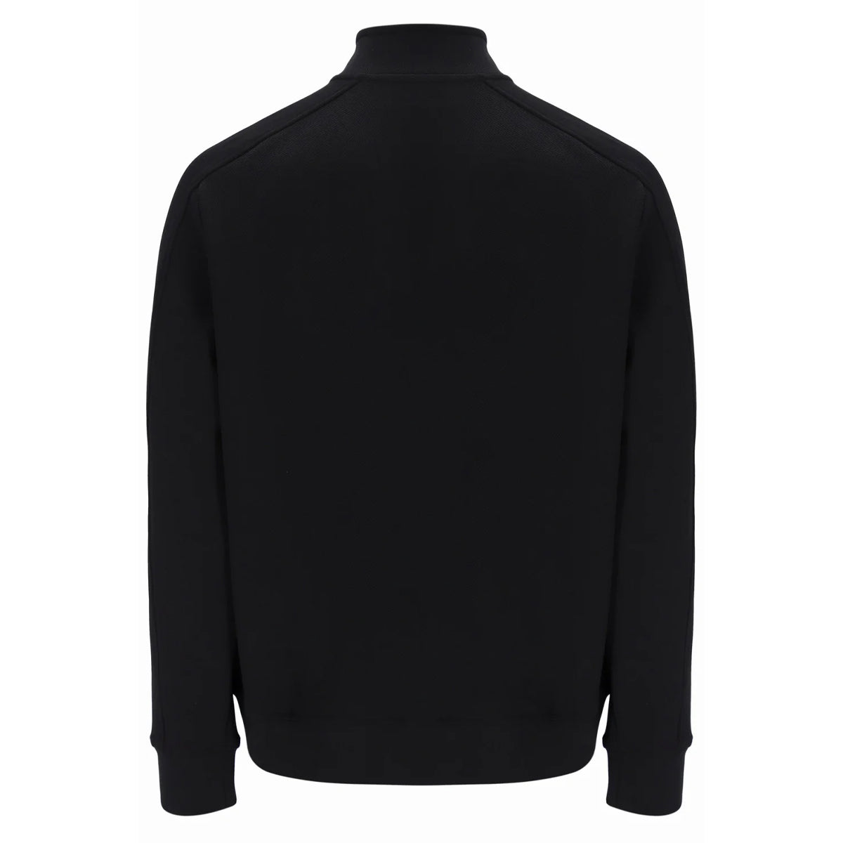 FILA DAVEY FULL ZIP BIKER COLLAR TRACK JACKET BLACK