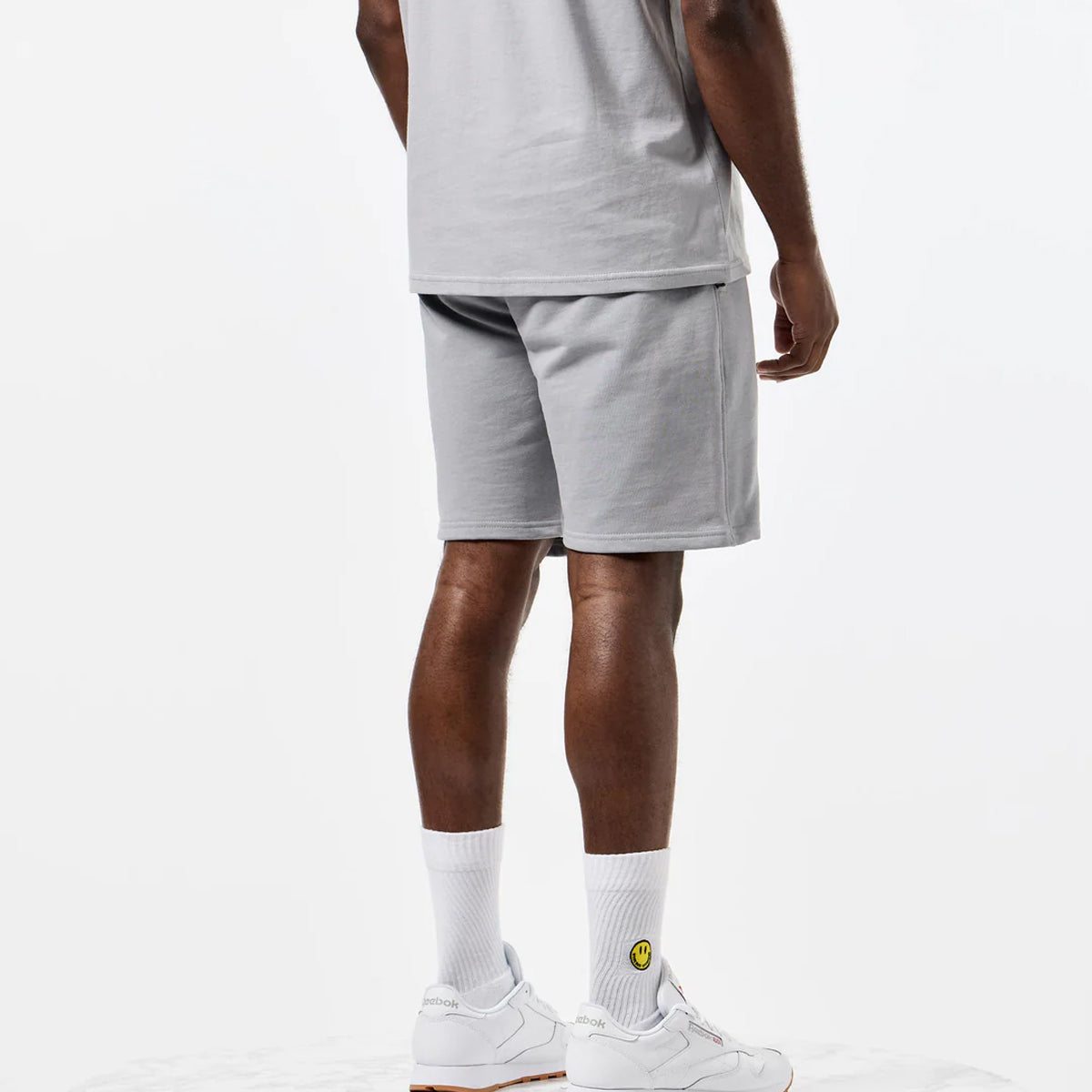 WEEKEND OFFENDER HAWKINS SMOKEY GREY JOGGER SHORTS