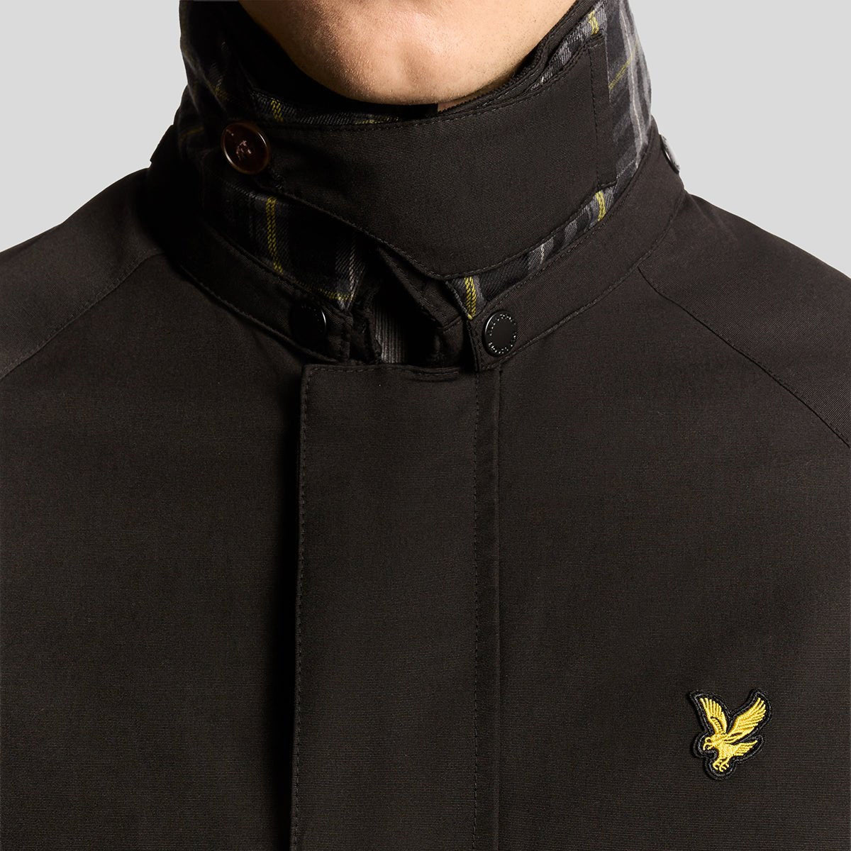LYLE & SCOTT HUNTING BLACK JACKET JK2308V