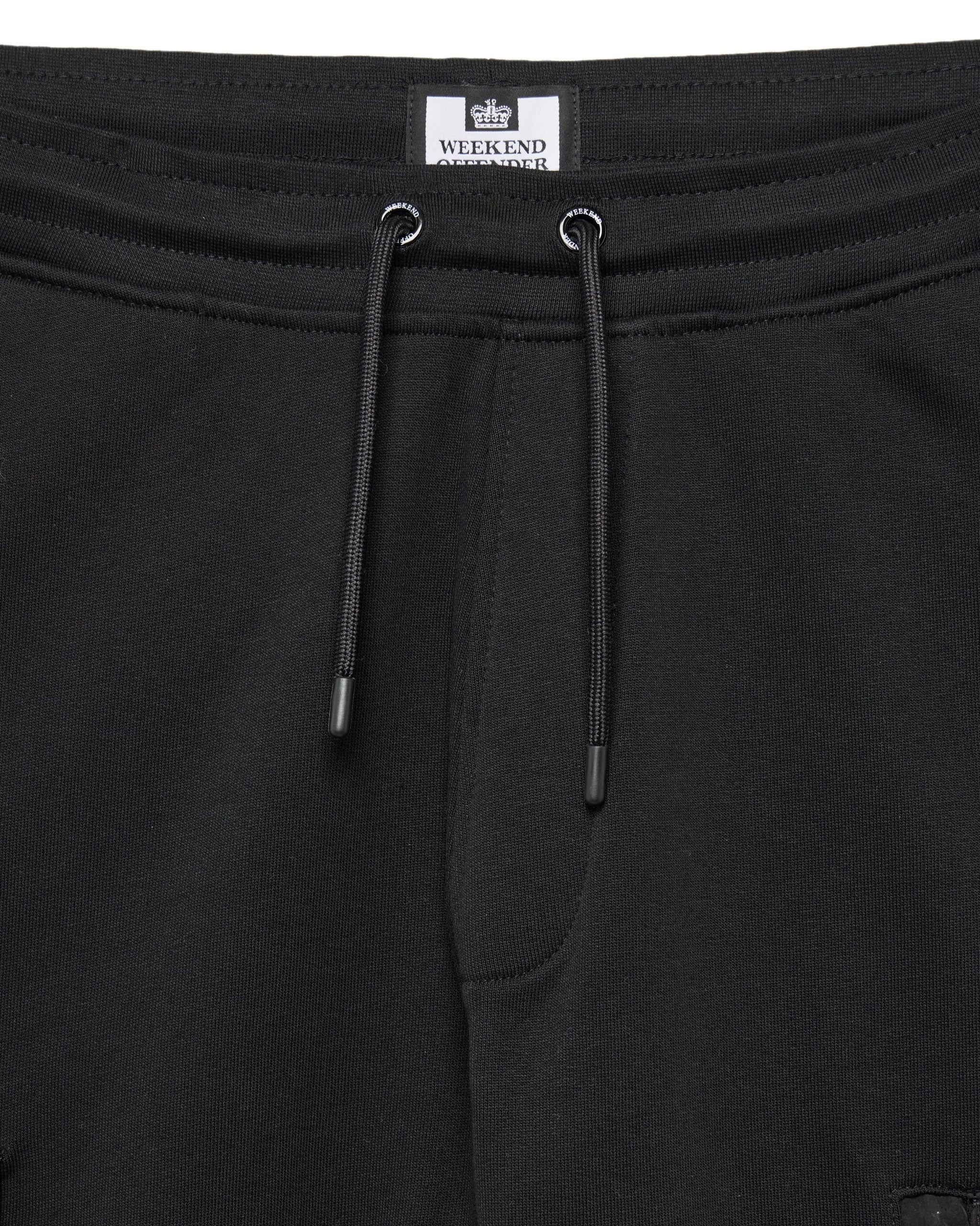 WEEKEND OFFENDER LIPPI JOG PANTS BLACK