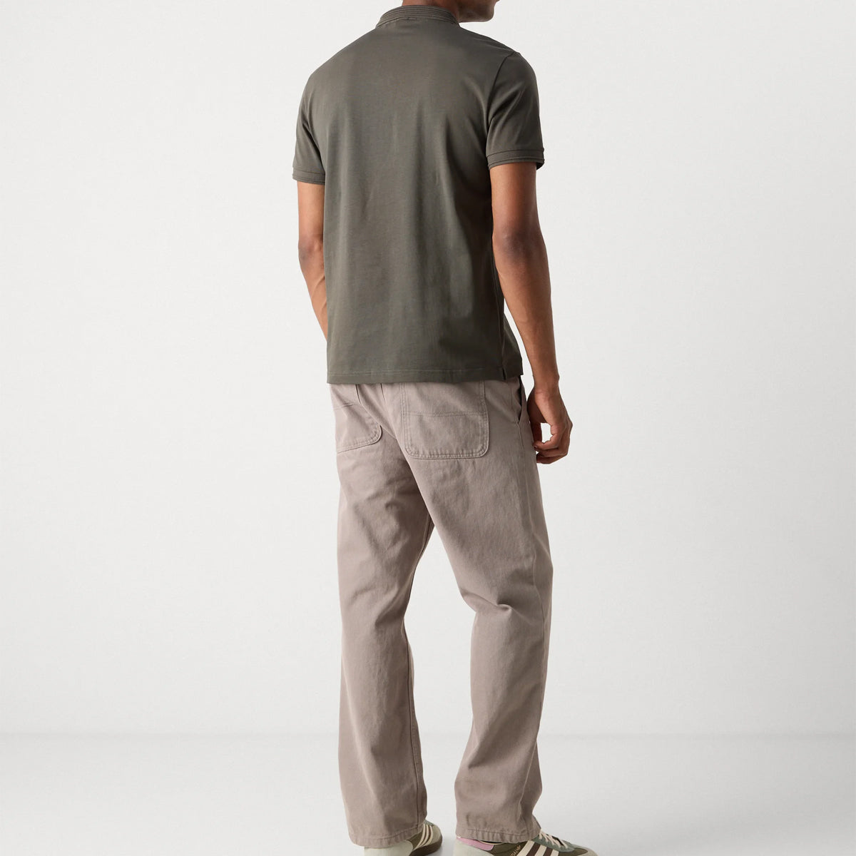 ANTONY MORATO JERSEY KHAKI POLO MMKS02577