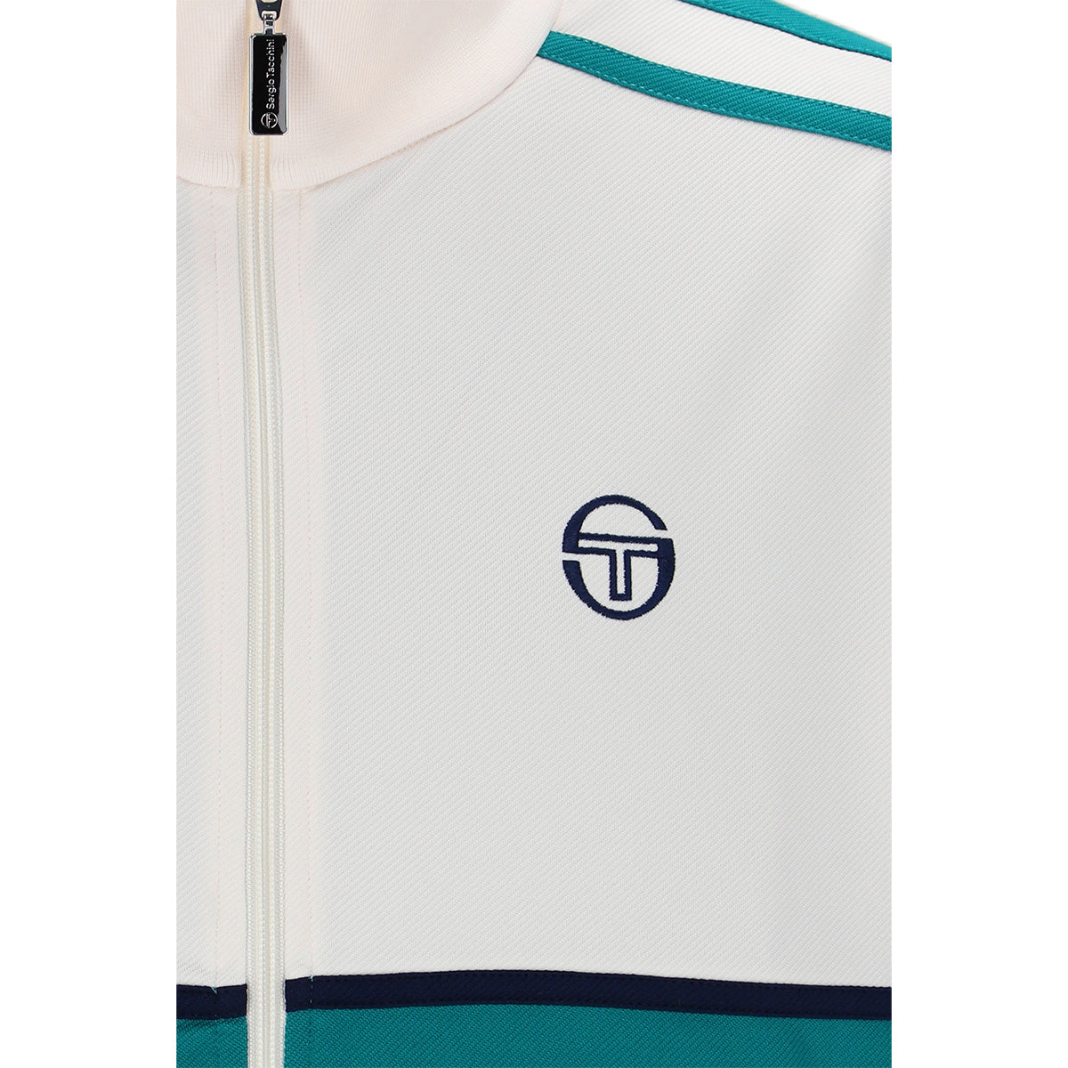 LOCCHI TRACK TOP GARDENIA/GREEN