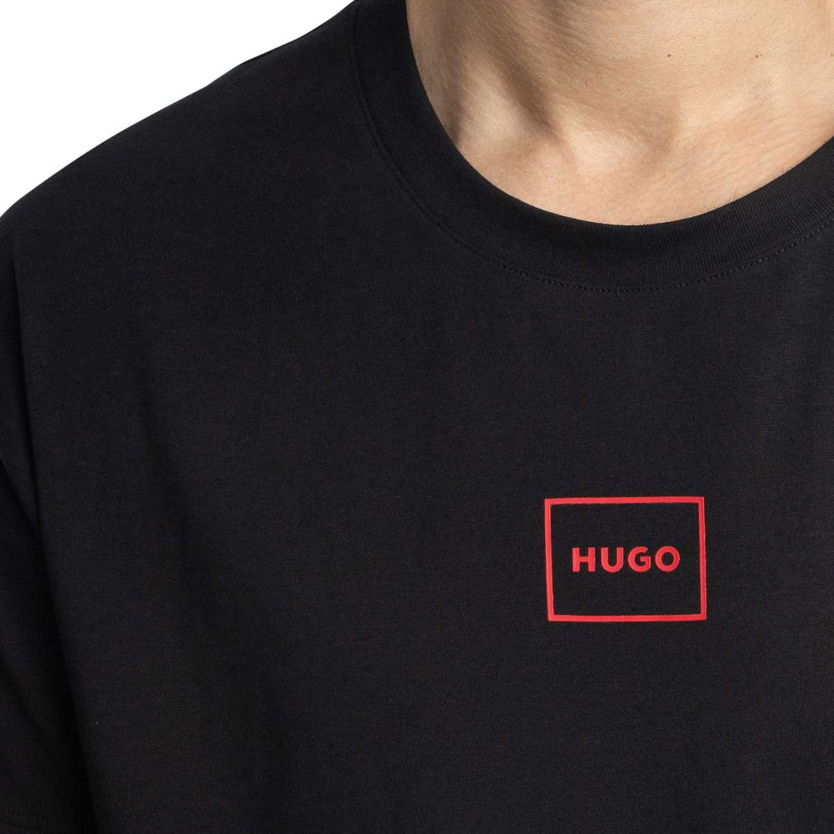 HUGO BOSS Men's Laze Black Loungewear T-Shirt 50525236