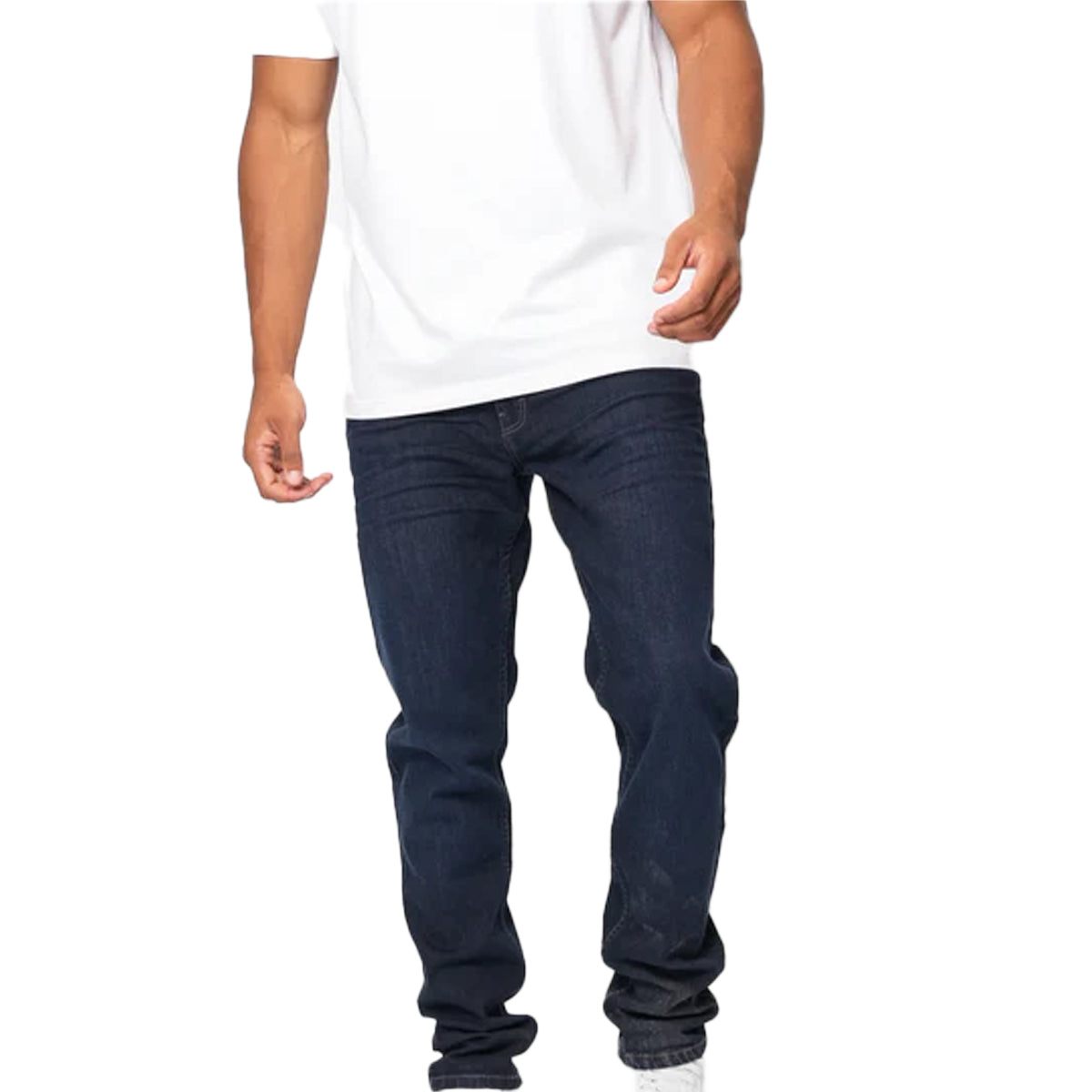 VALERE LUSSO CLEAN BLUE BLACK JEANS