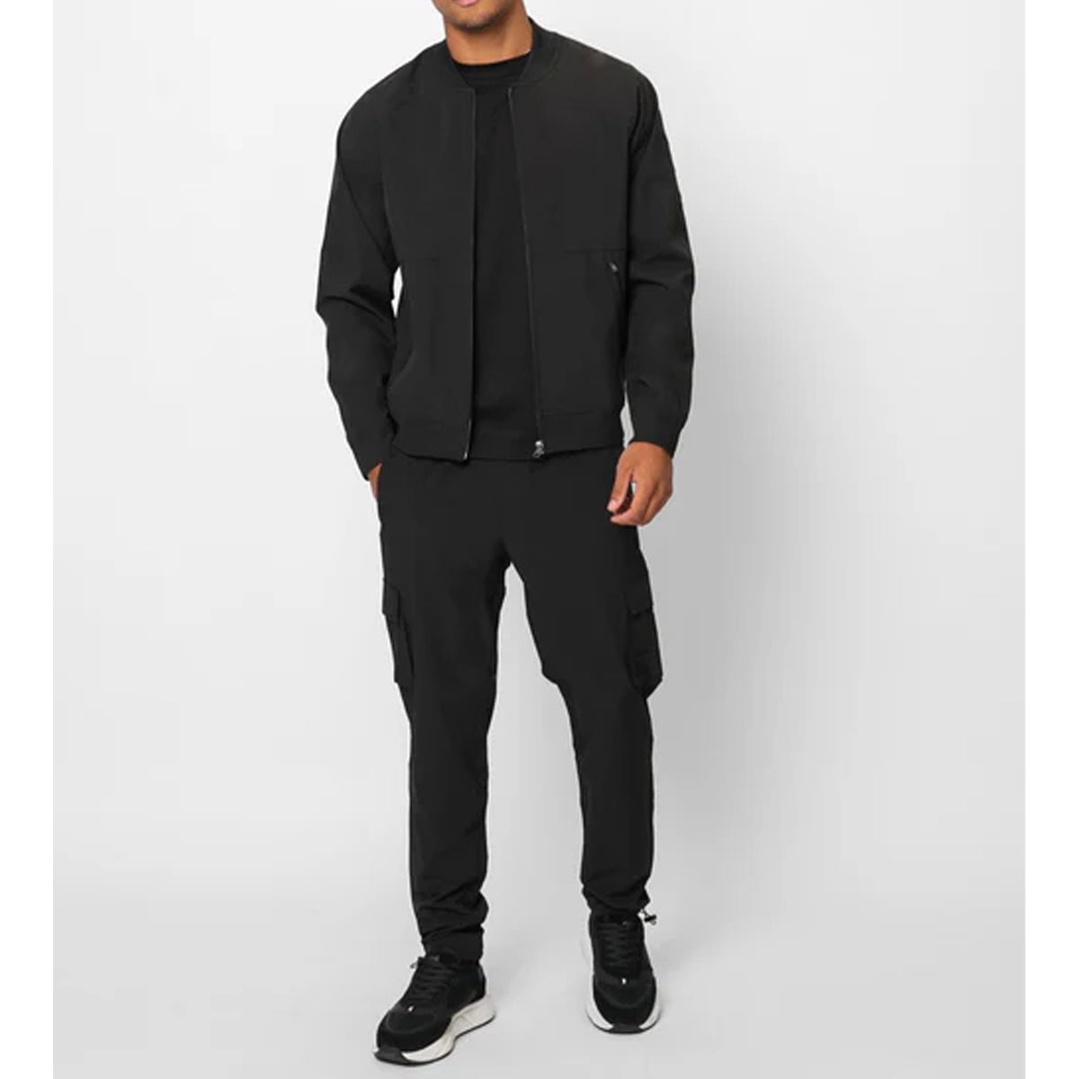 VALERE LUXE OVERSHIRT BLACK